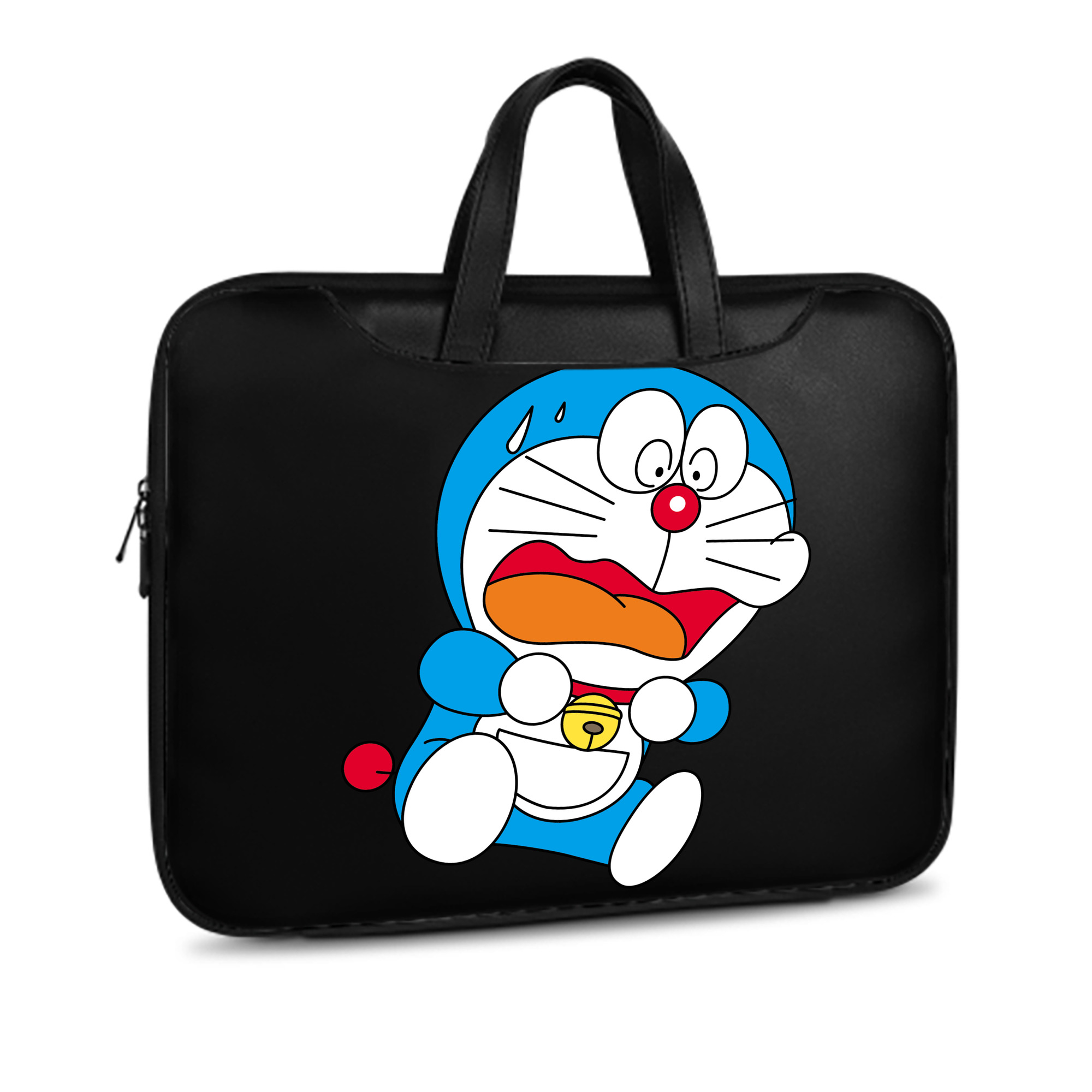 （画像用） ドラえもん Doraemon レザーラップトップバッグ　ノートパソコンケース