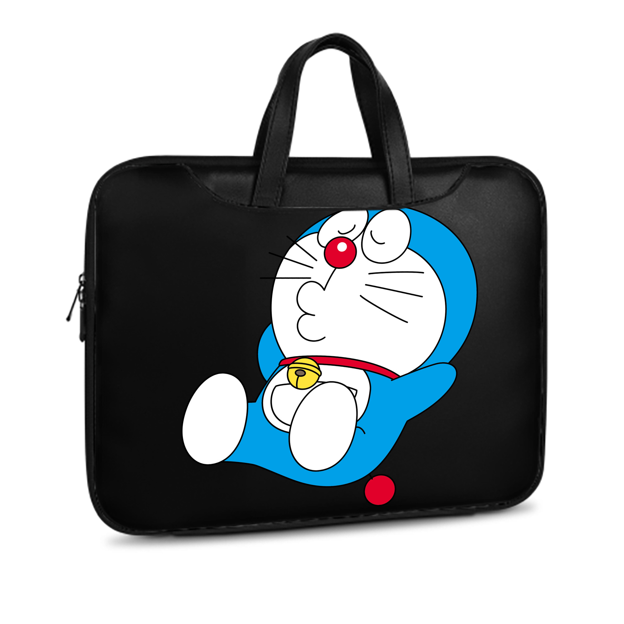（画像用） ドラえもん Doraemon レザーラップトップバッグ　ノートパソコンケース