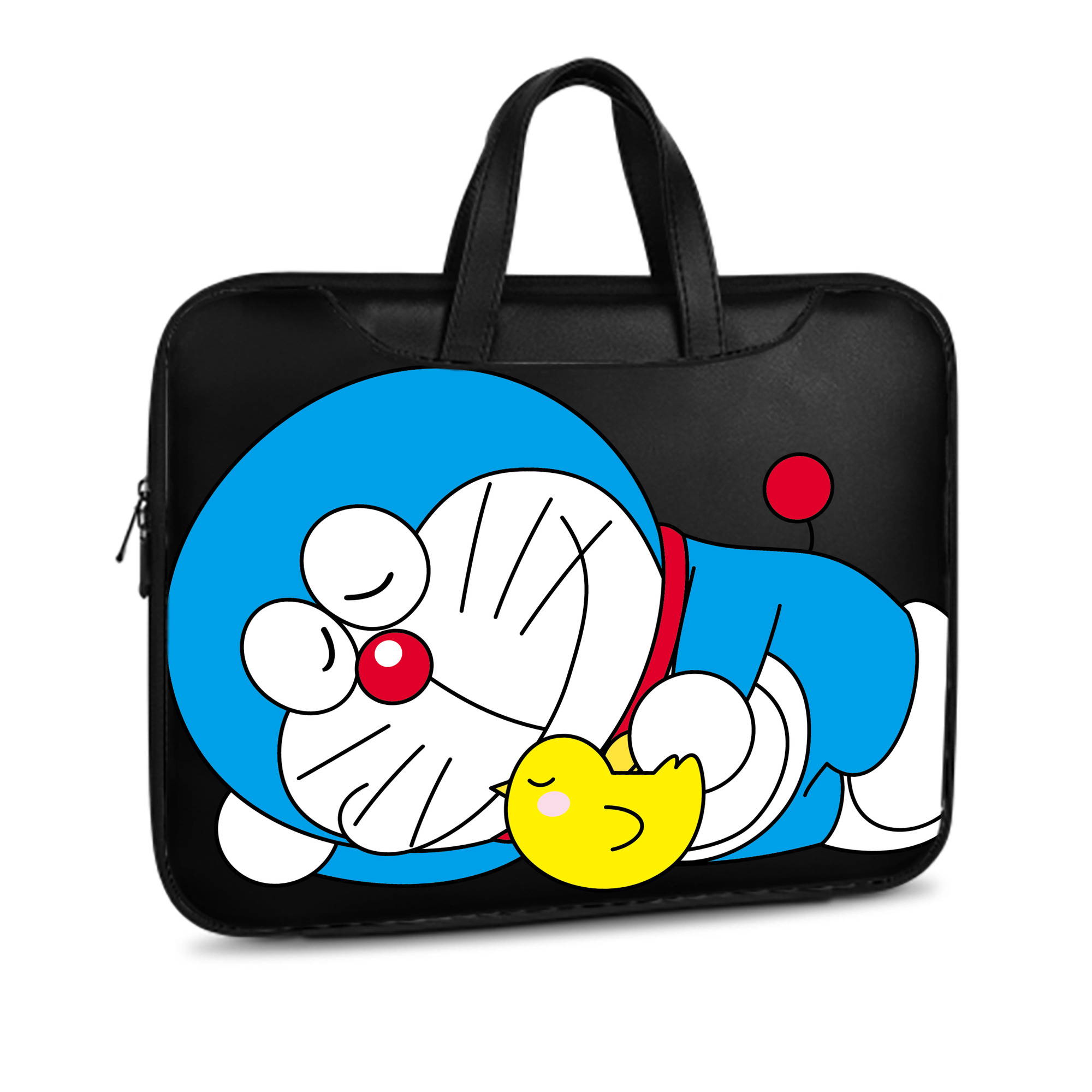 （画像用） ドラえもん Doraemon レザーラップトップバッグ　ノートパソコンケース