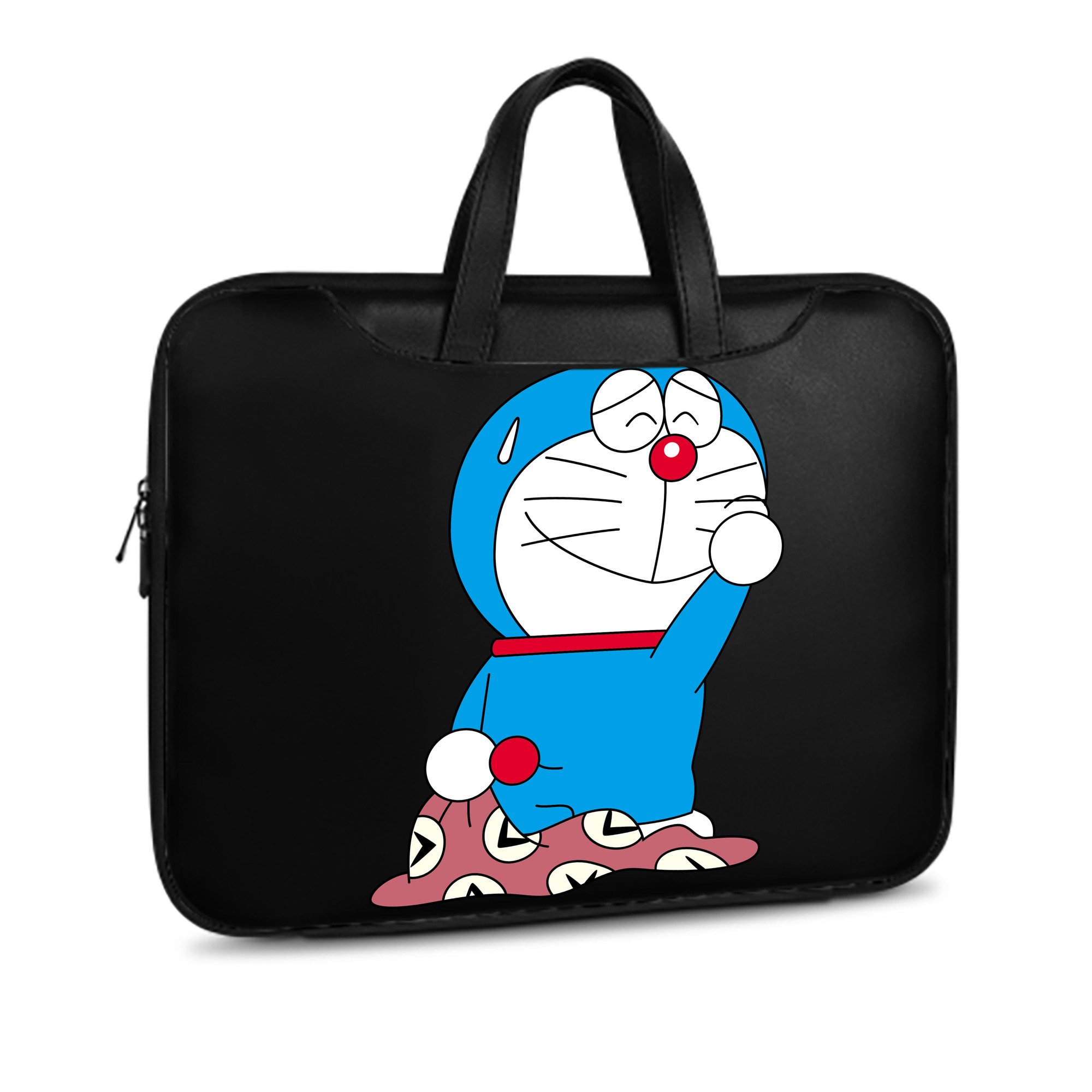 （画像用） ドラえもん Doraemon レザーラップトップバッグ　ノートパソコンケース