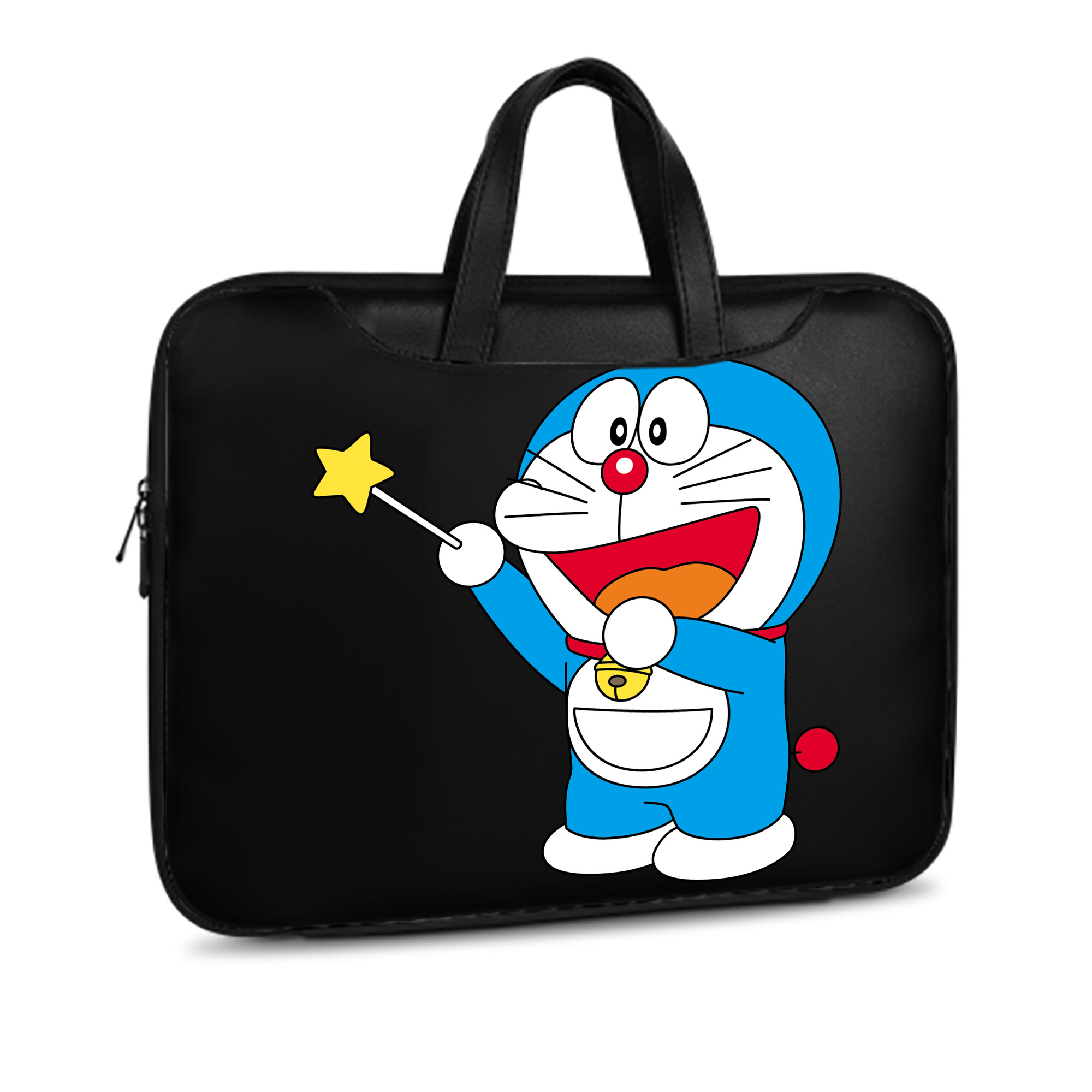 （画像用） ドラえもん Doraemon レザーラップトップバッグ　ノートパソコンケース