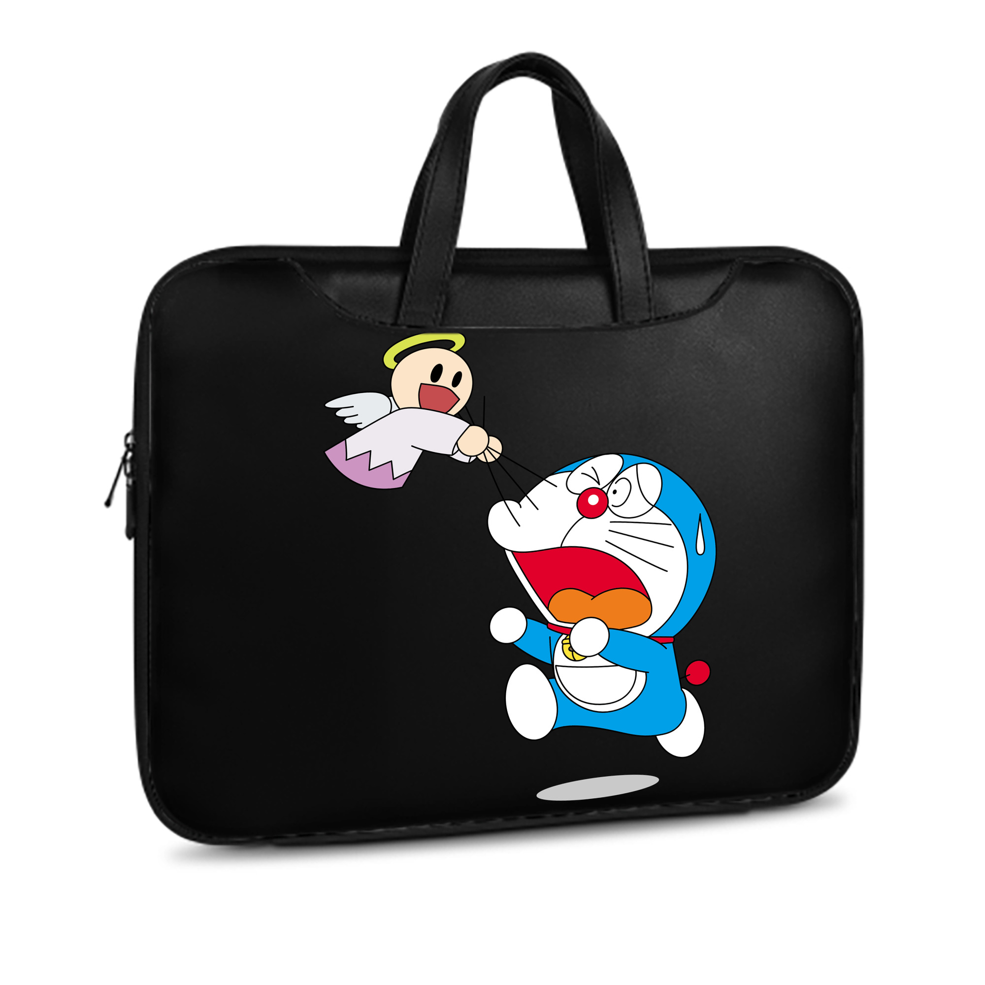 （画像用） ドラえもん Doraemon レザーラップトップバッグ　ノートパソコンケース