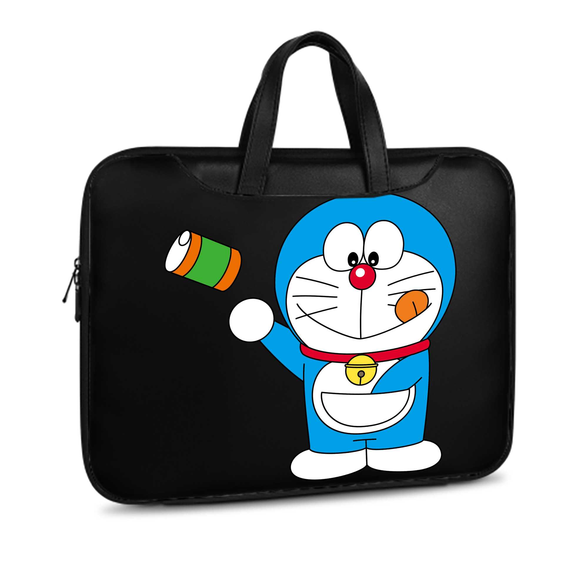 （画像用） ドラえもん Doraemon レザーラップトップバッグ　ノートパソコンケース