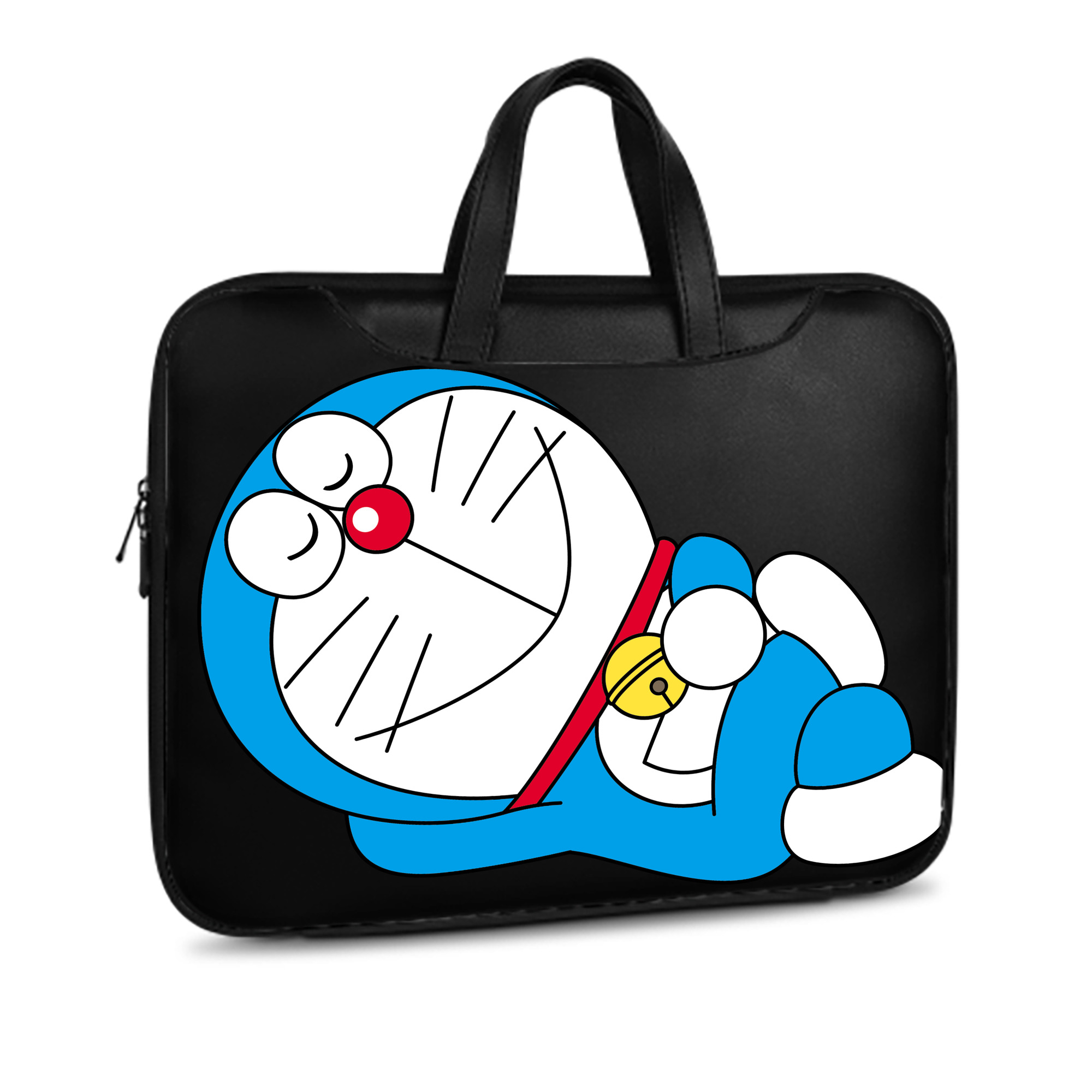 （画像用） ドラえもん Doraemon レザーラップトップバッグ　ノートパソコンケース