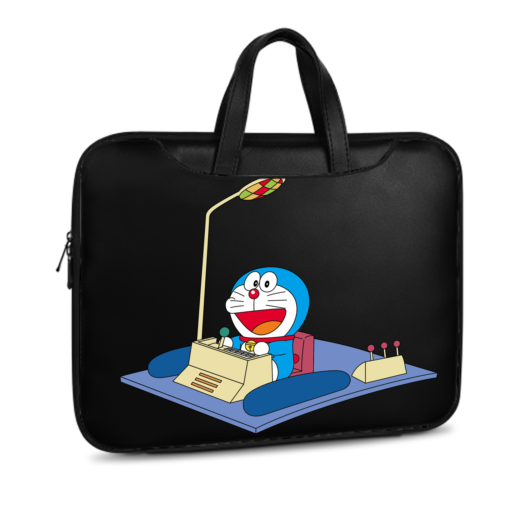 （画像用） ドラえもん Doraemon レザーラップトップバッグ　ノートパソコンケース