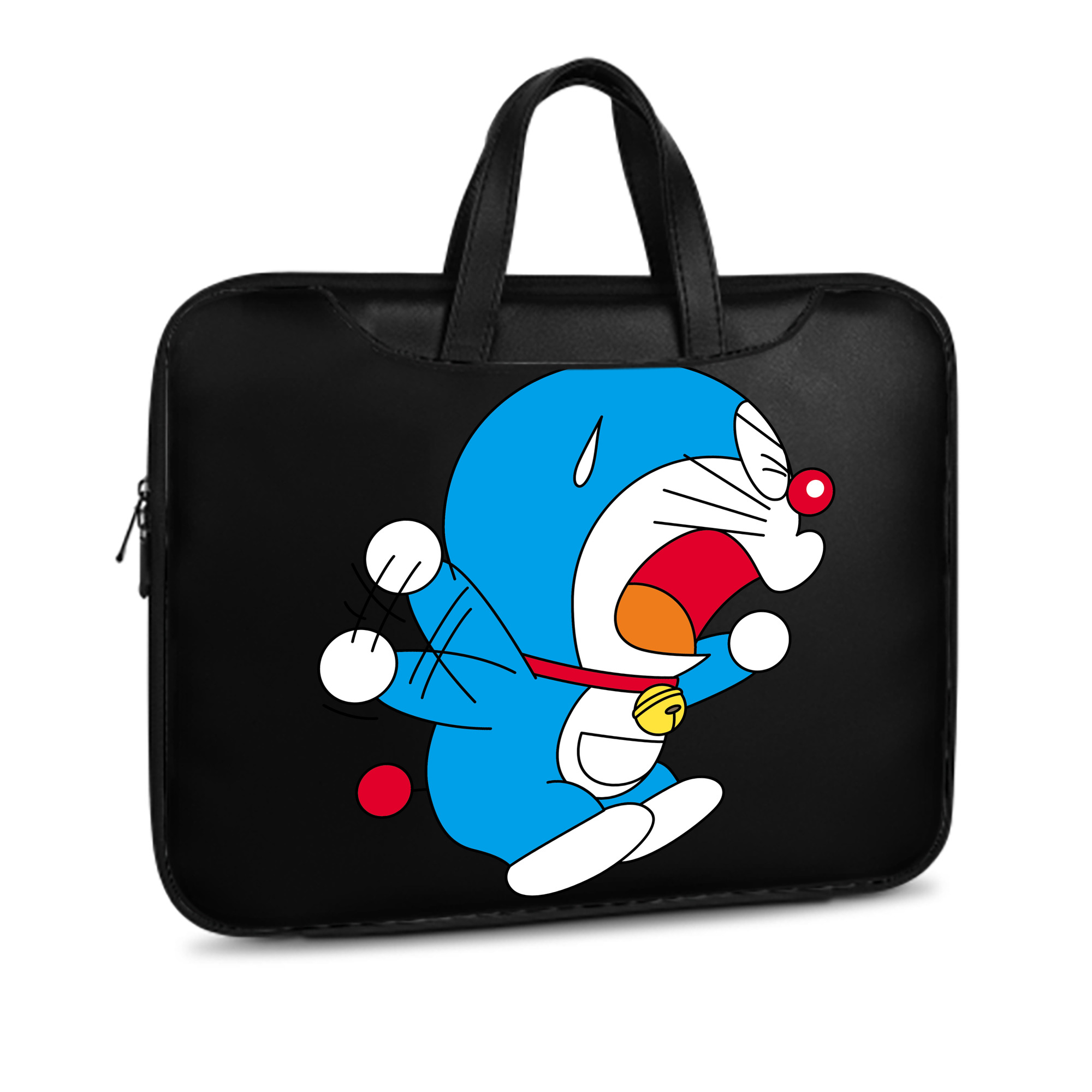 （画像用） ドラえもん Doraemon レザーラップトップバッグ　ノートパソコンケース