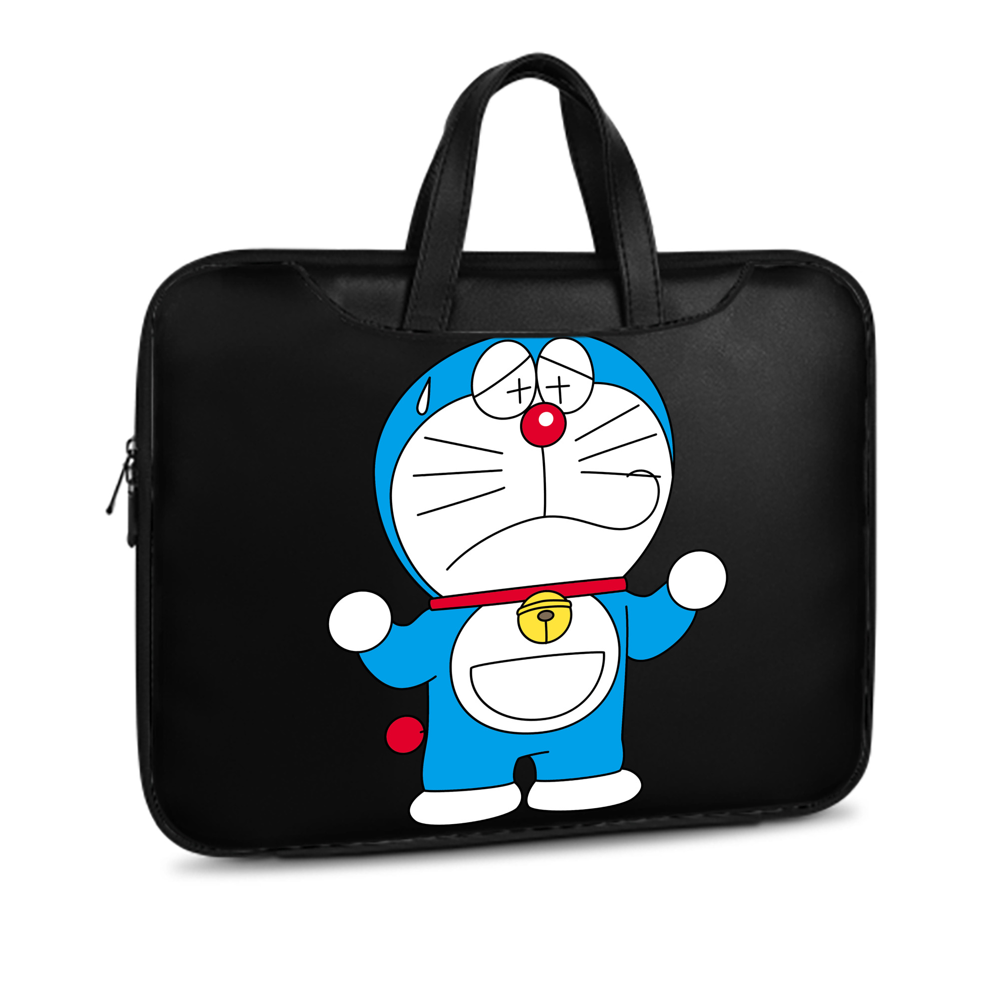 （画像用） ドラえもん Doraemon レザーラップトップバッグ　ノートパソコンケース