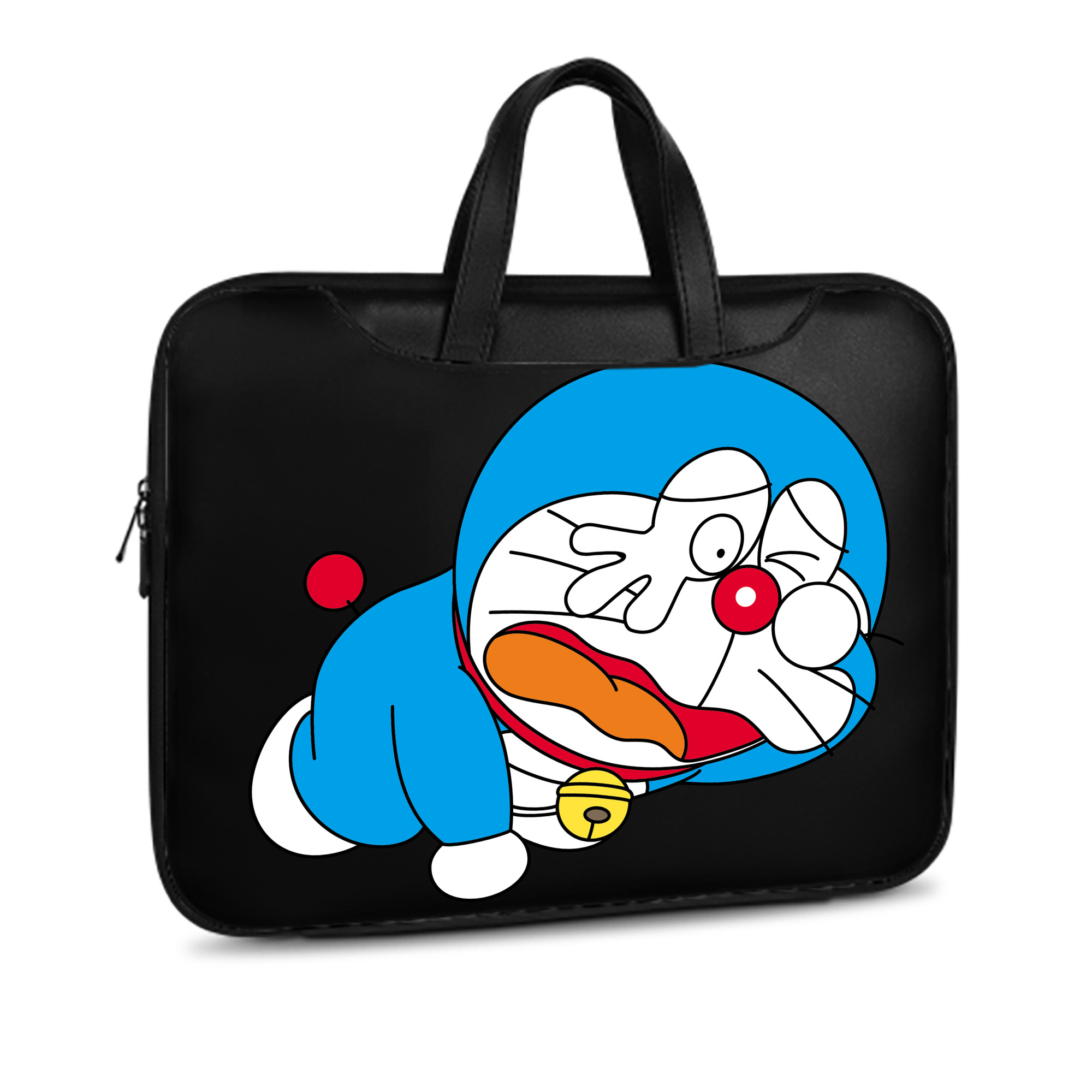 （画像用） ドラえもん Doraemon レザーラップトップバッグ　ノートパソコンケース
