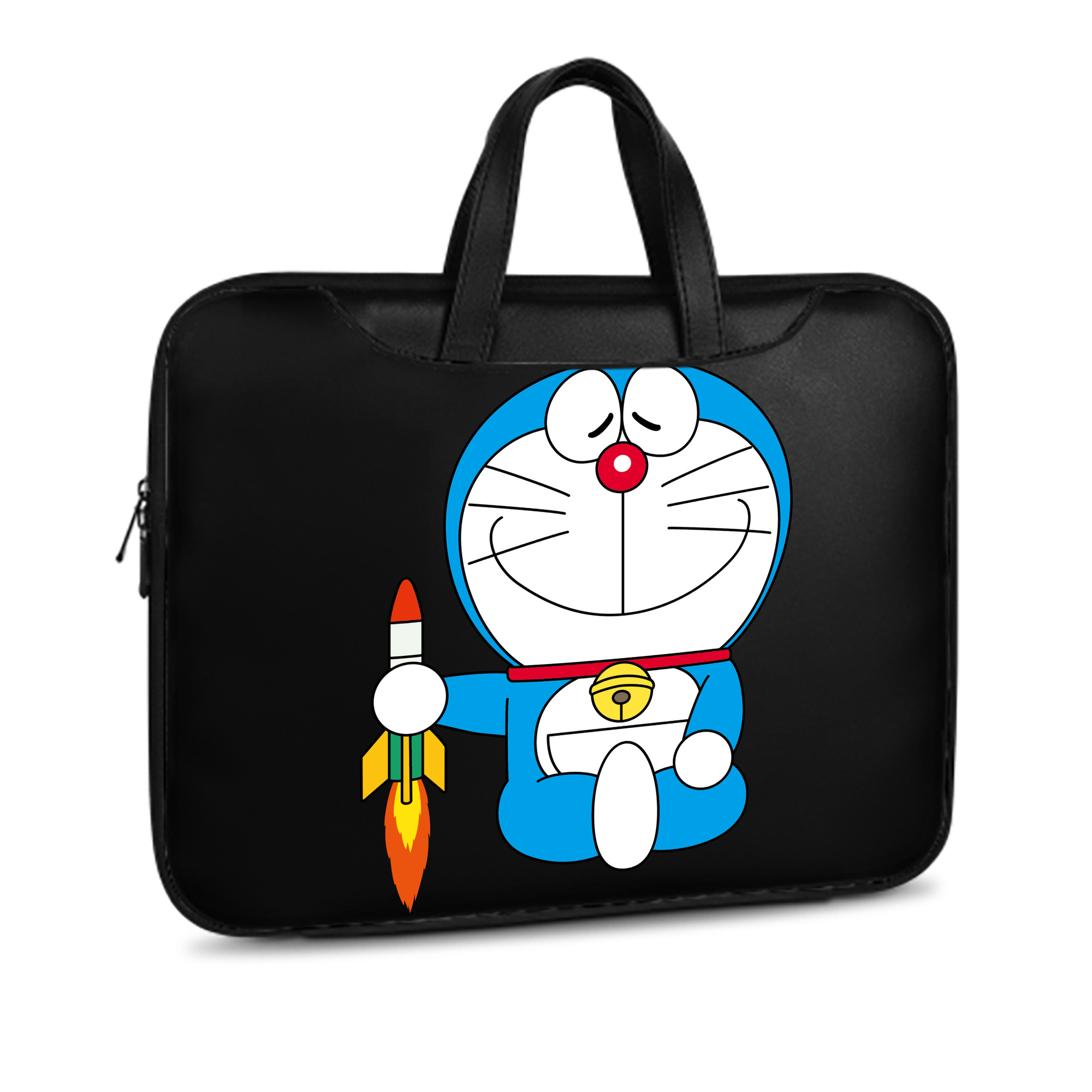 （画像用） ドラえもん Doraemon レザーラップトップバッグ　ノートパソコンケース