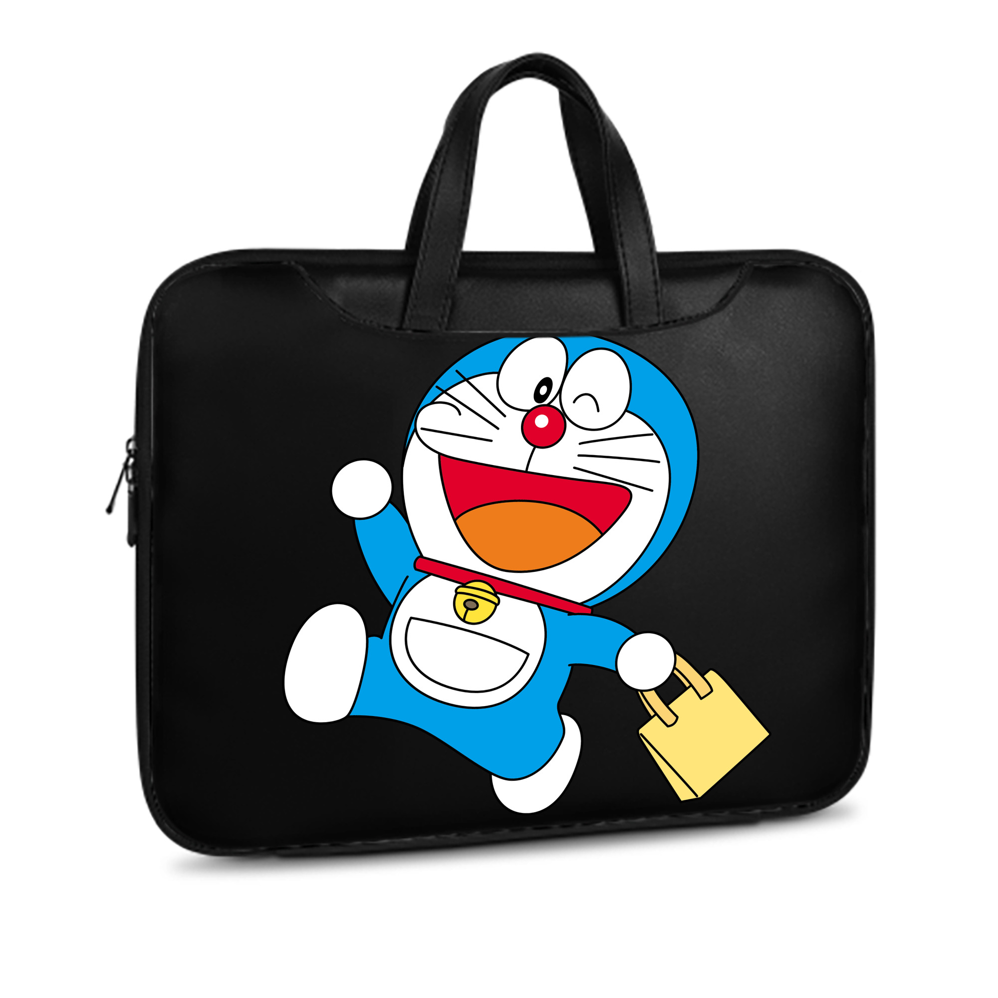 （画像用） ドラえもん Doraemon レザーラップトップバッグ　ノートパソコンケース