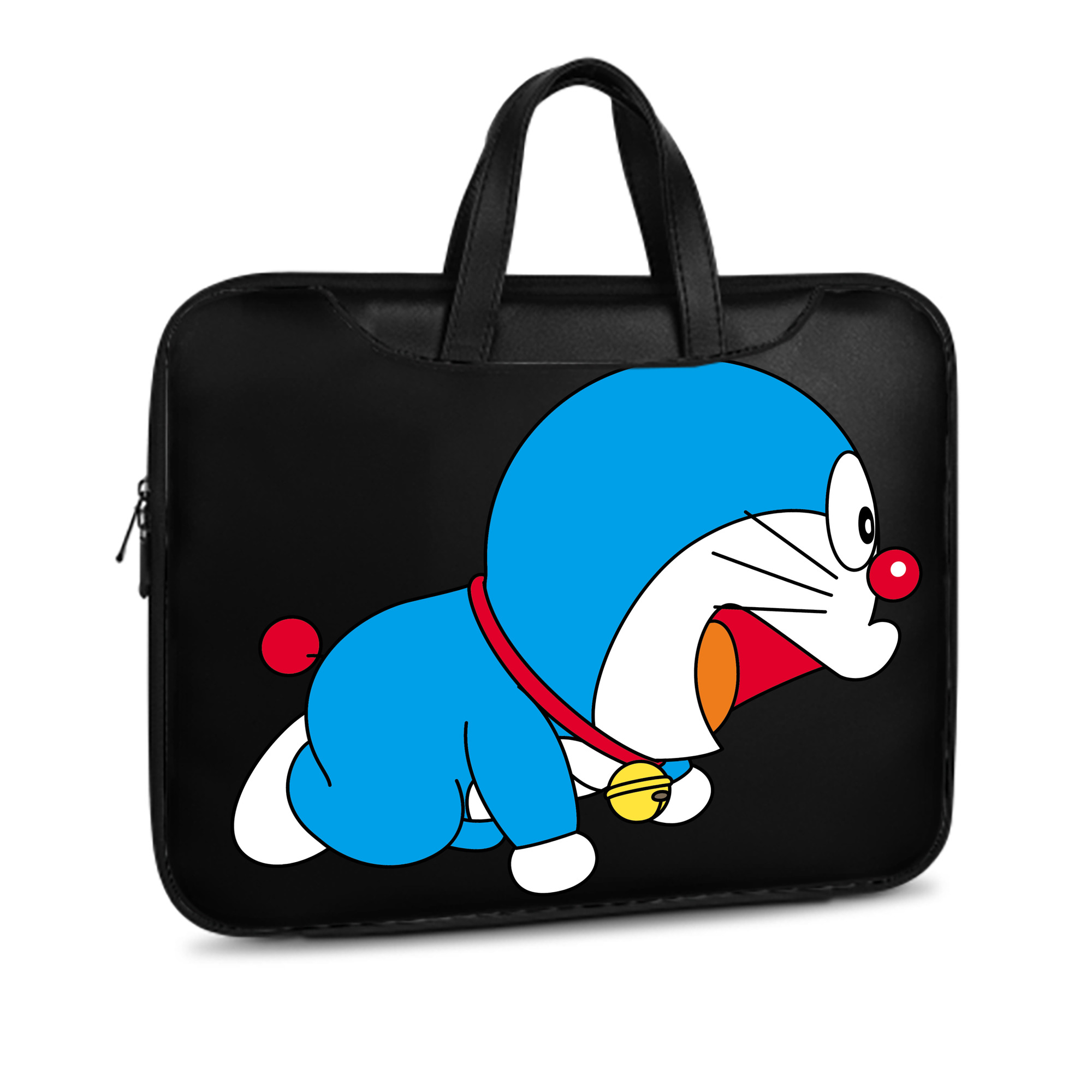 （画像用） ドラえもん Doraemon レザーラップトップバッグ　ノートパソコンケース