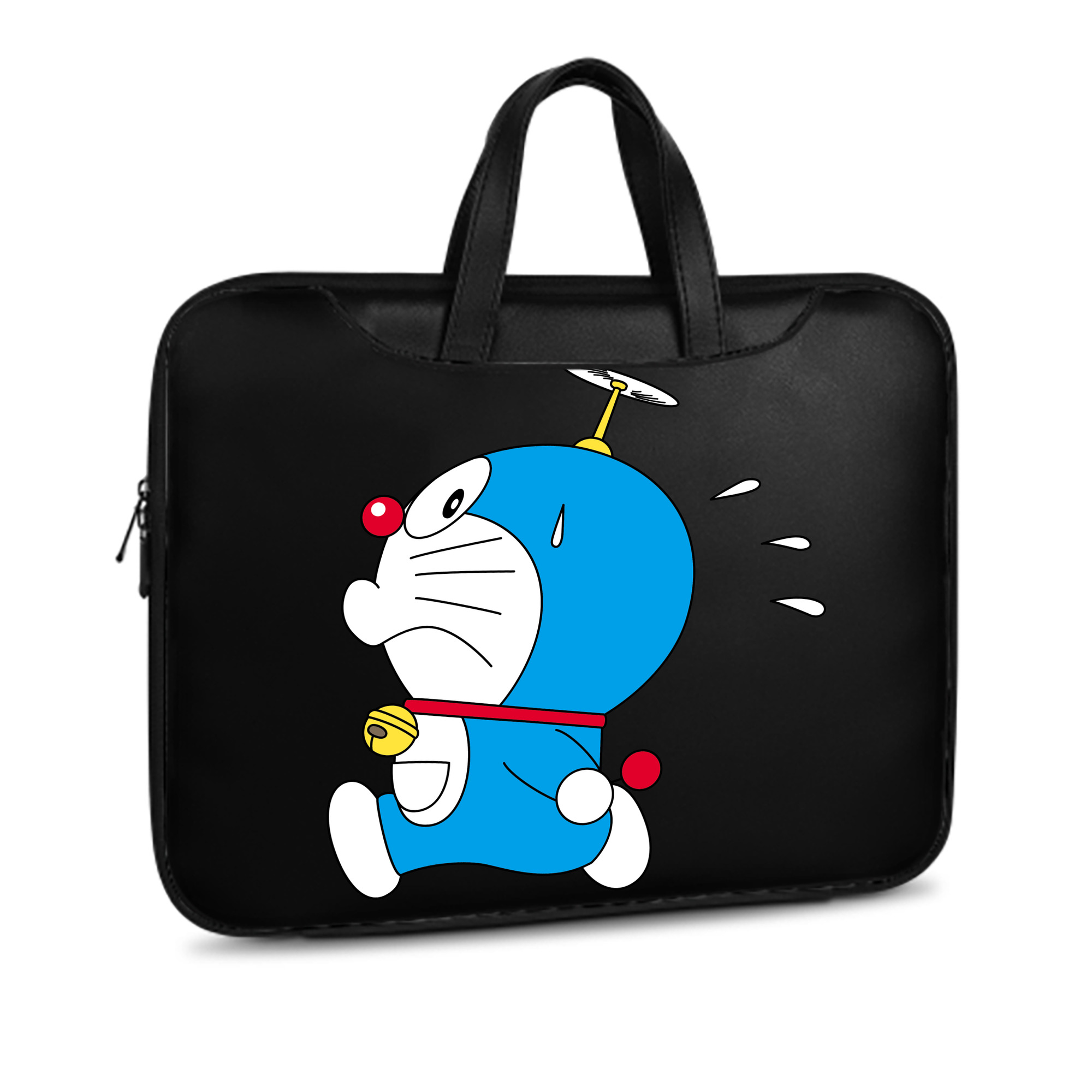 （画像用） ドラえもん Doraemon レザーラップトップバッグ　ノートパソコンケース