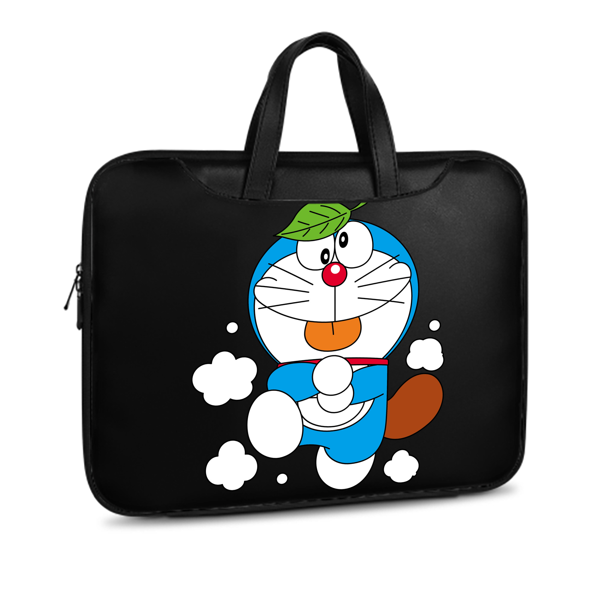 （画像用） ドラえもん Doraemon レザーラップトップバッグ　ノートパソコンケース