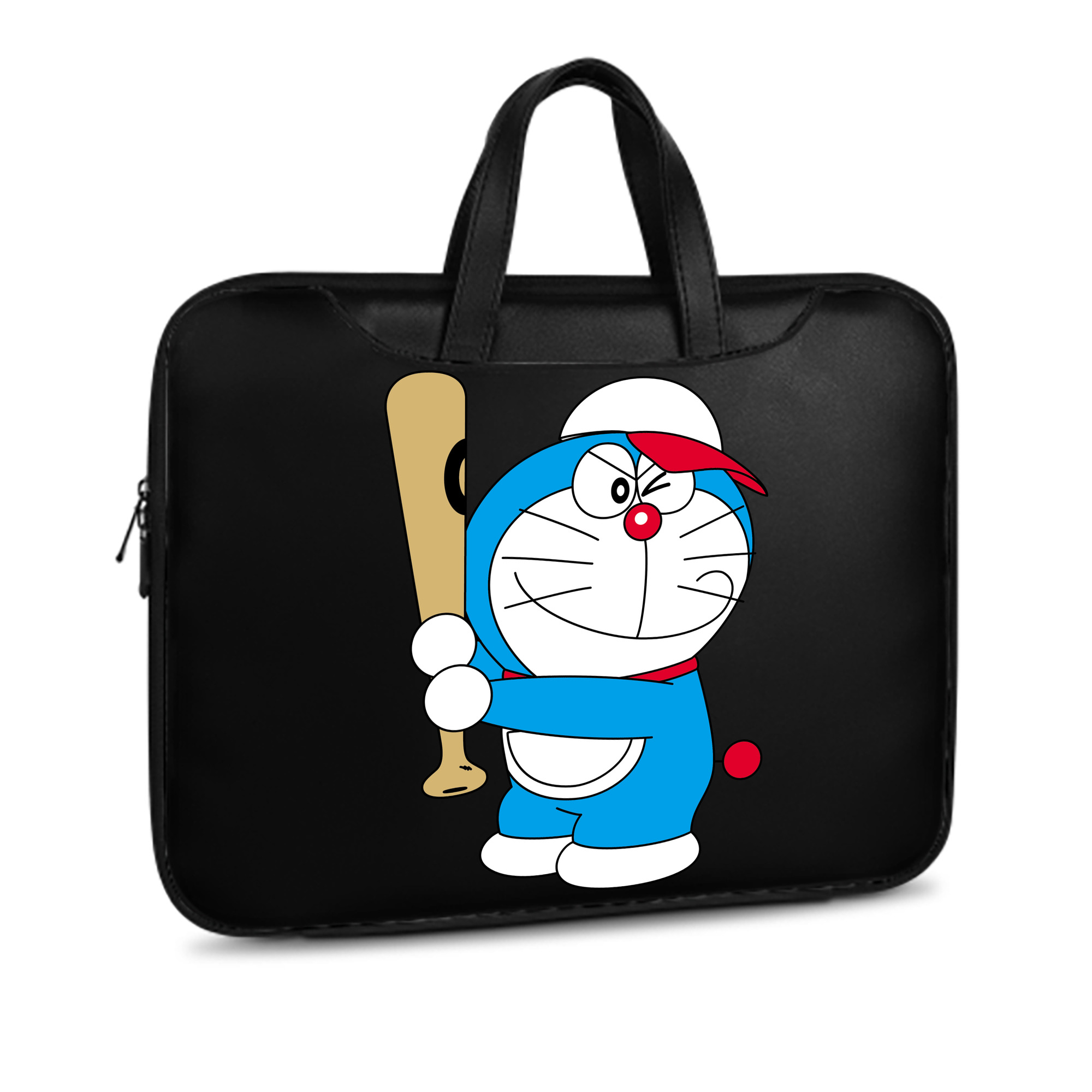 （画像用） ドラえもん Doraemon レザーラップトップバッグ　ノートパソコンケース
