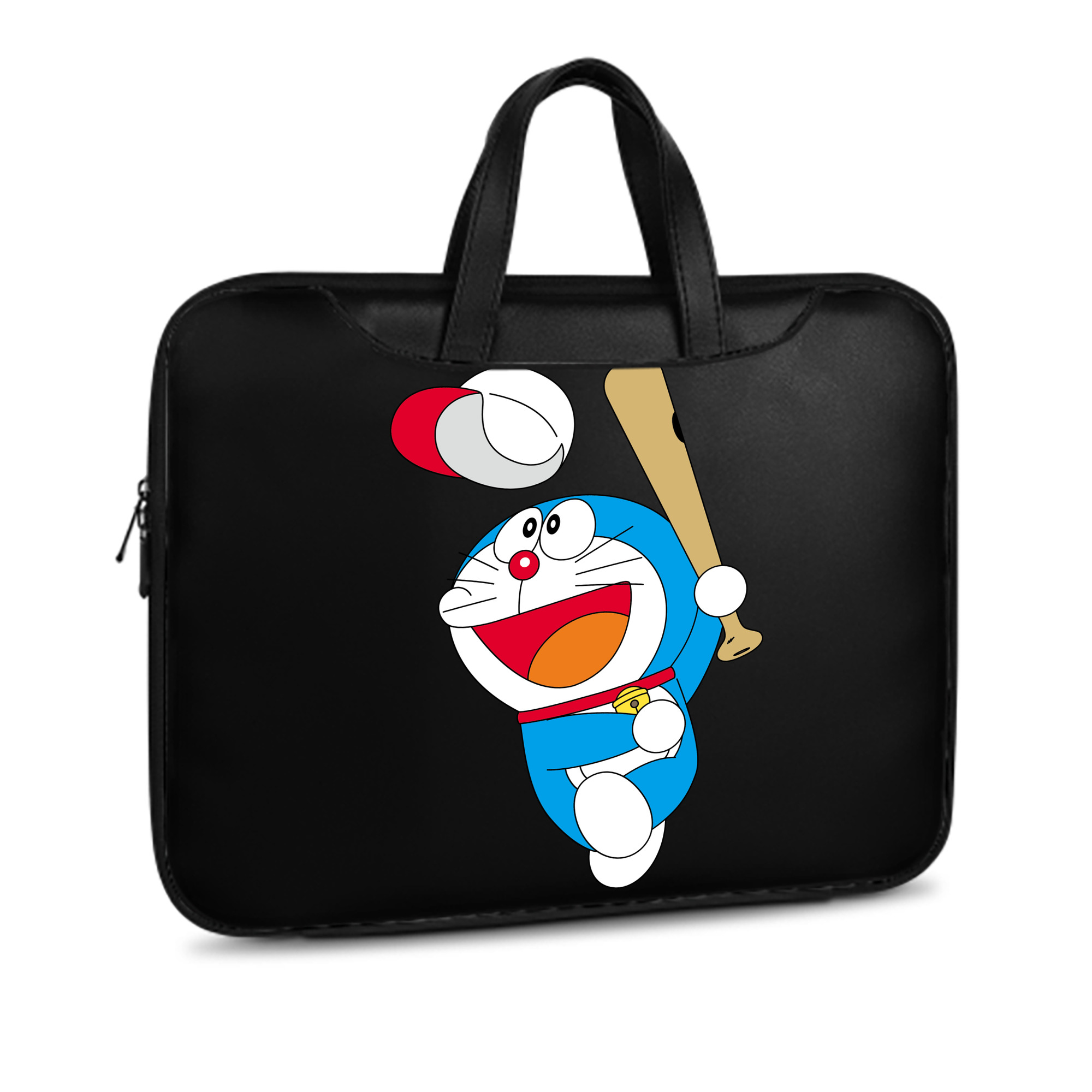 （画像用） ドラえもん Doraemon レザーラップトップバッグ　ノートパソコンケース