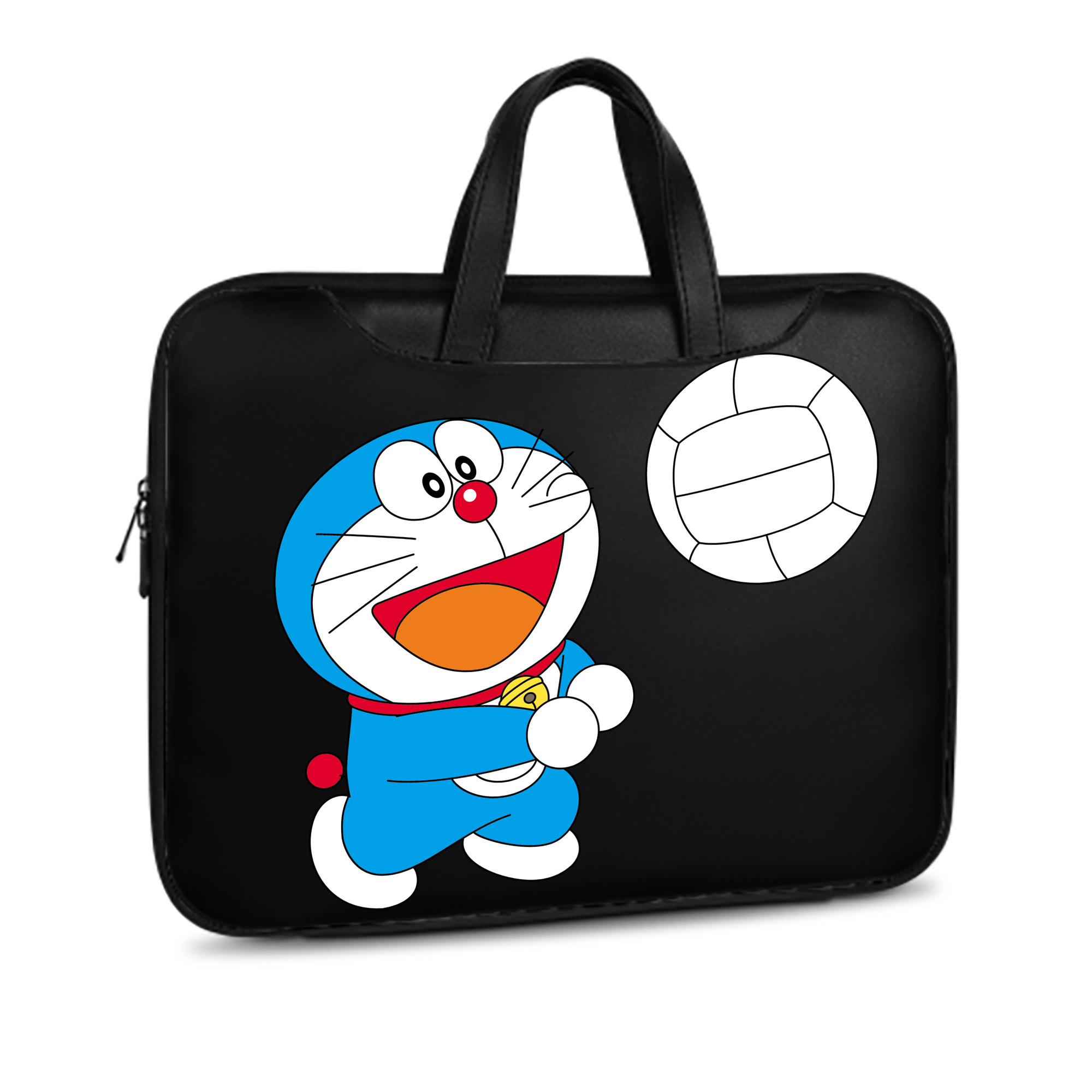 （画像用） ドラえもん Doraemon レザーラップトップバッグ　ノートパソコンケース