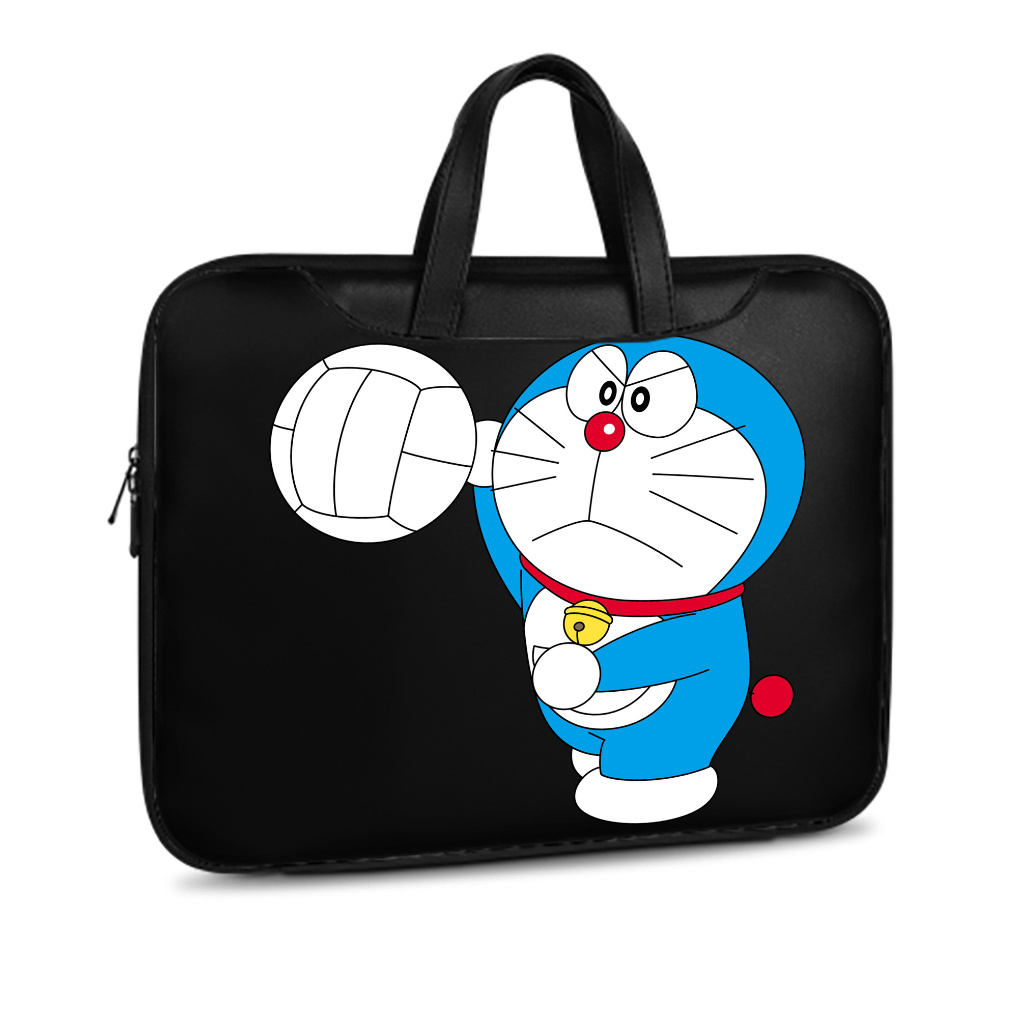 （画像用） ドラえもん Doraemon レザーラップトップバッグ　ノートパソコンケース