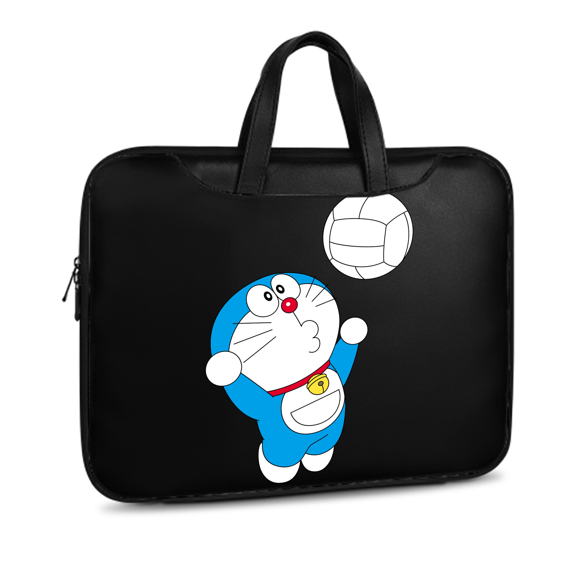 （画像用） ドラえもん Doraemon レザーラップトップバッグ　ノートパソコンケース