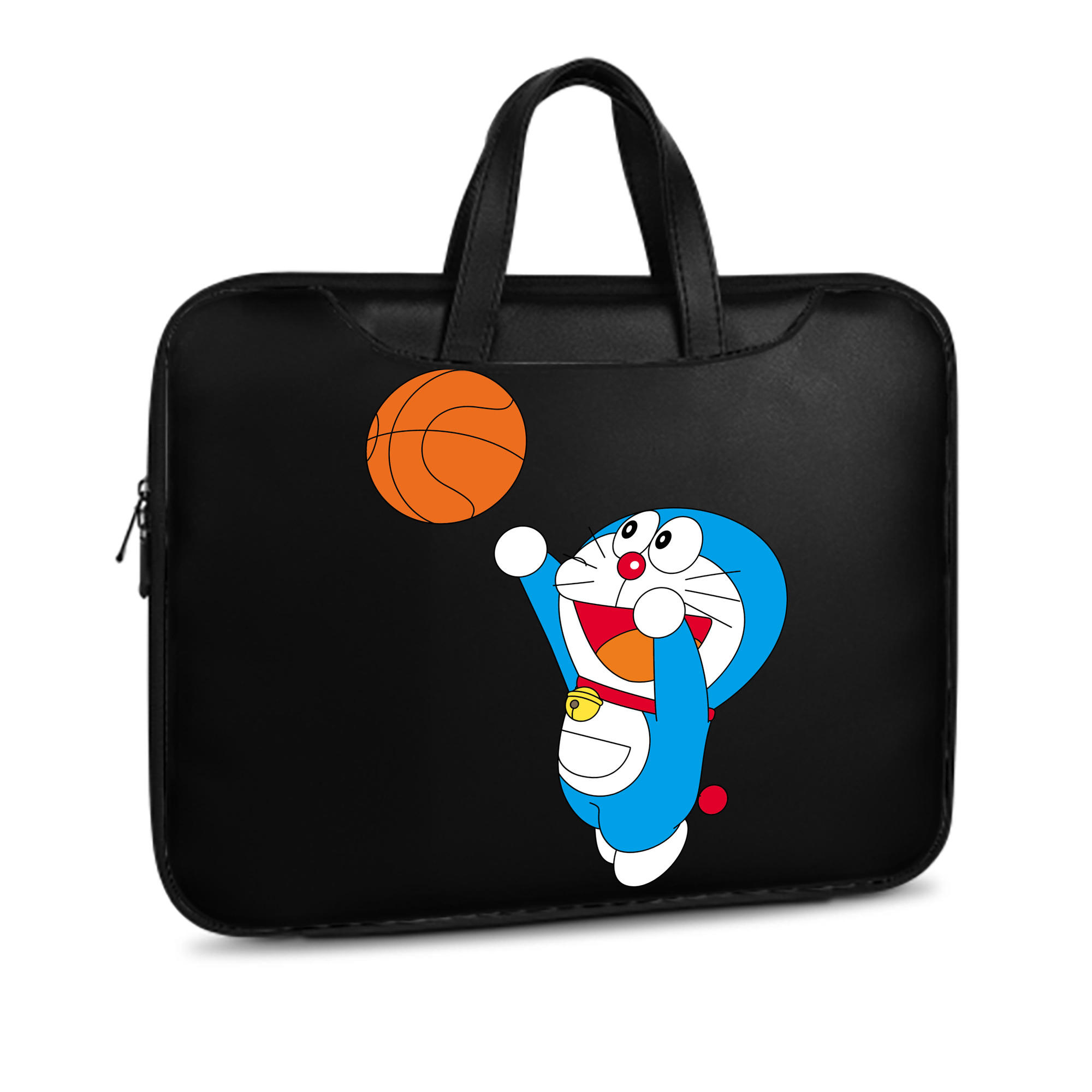 （画像用） ドラえもん Doraemon レザーラップトップバッグ　ノートパソコンケース