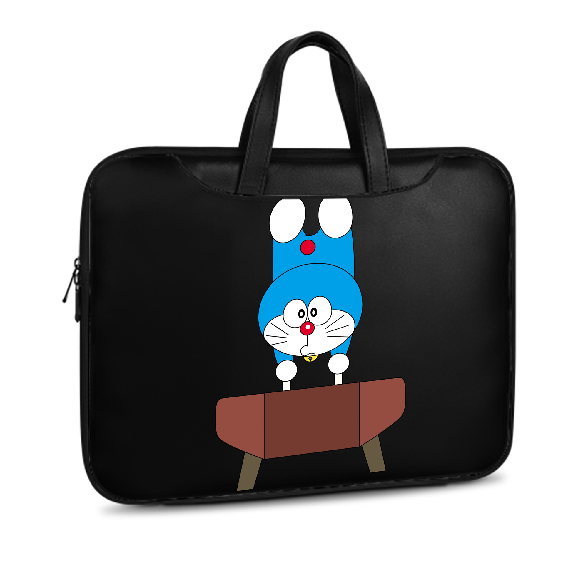 （画像用） ドラえもん Doraemon レザーラップトップバッグ　ノートパソコンケース
