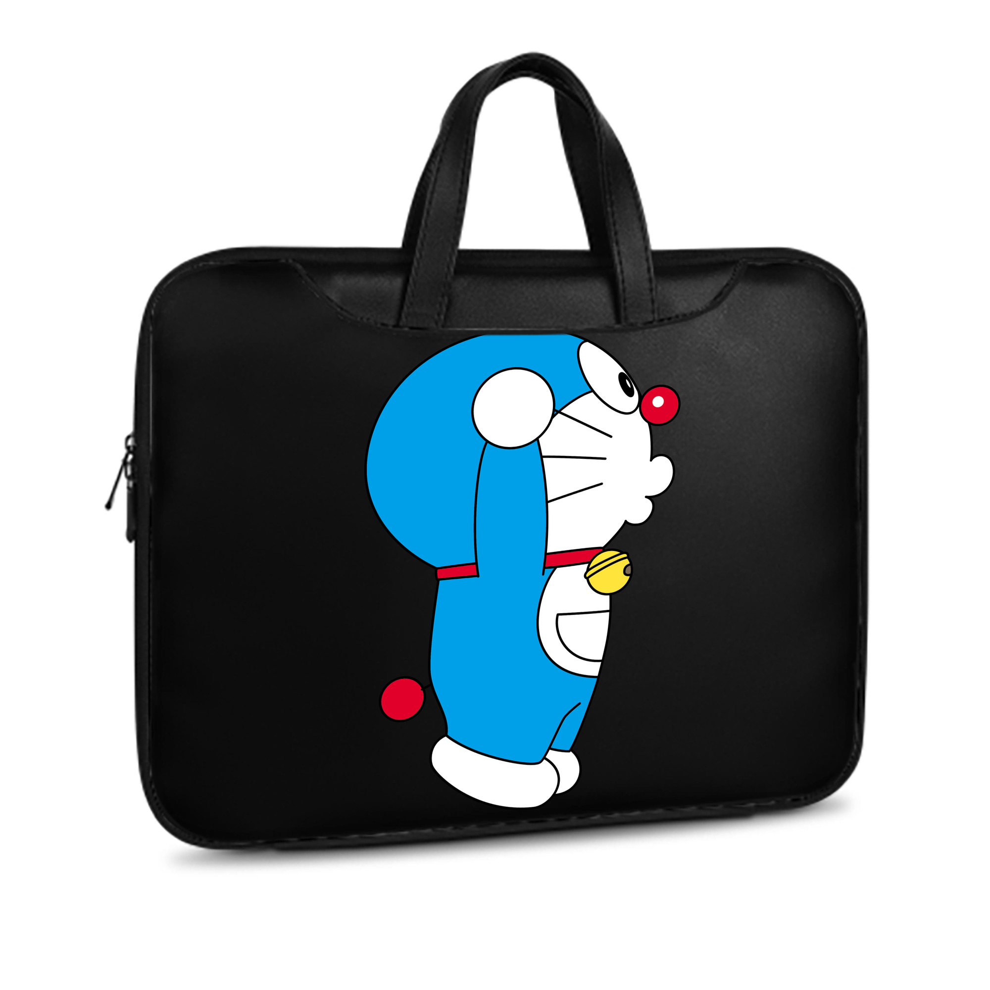 （画像用） ドラえもん Doraemon レザーラップトップバッグ　ノートパソコンケース