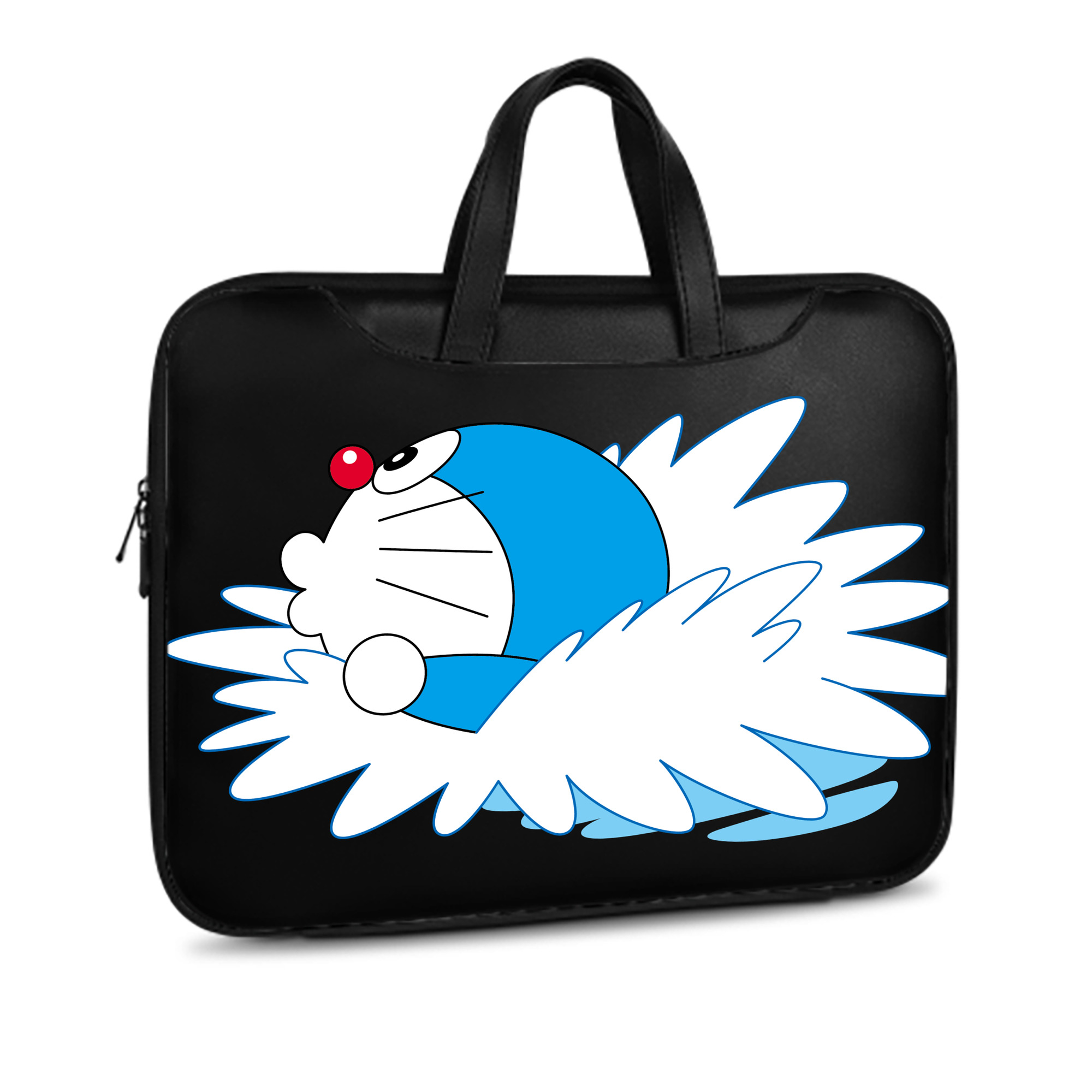 （画像用） ドラえもん Doraemon レザーラップトップバッグ　ノートパソコンケース