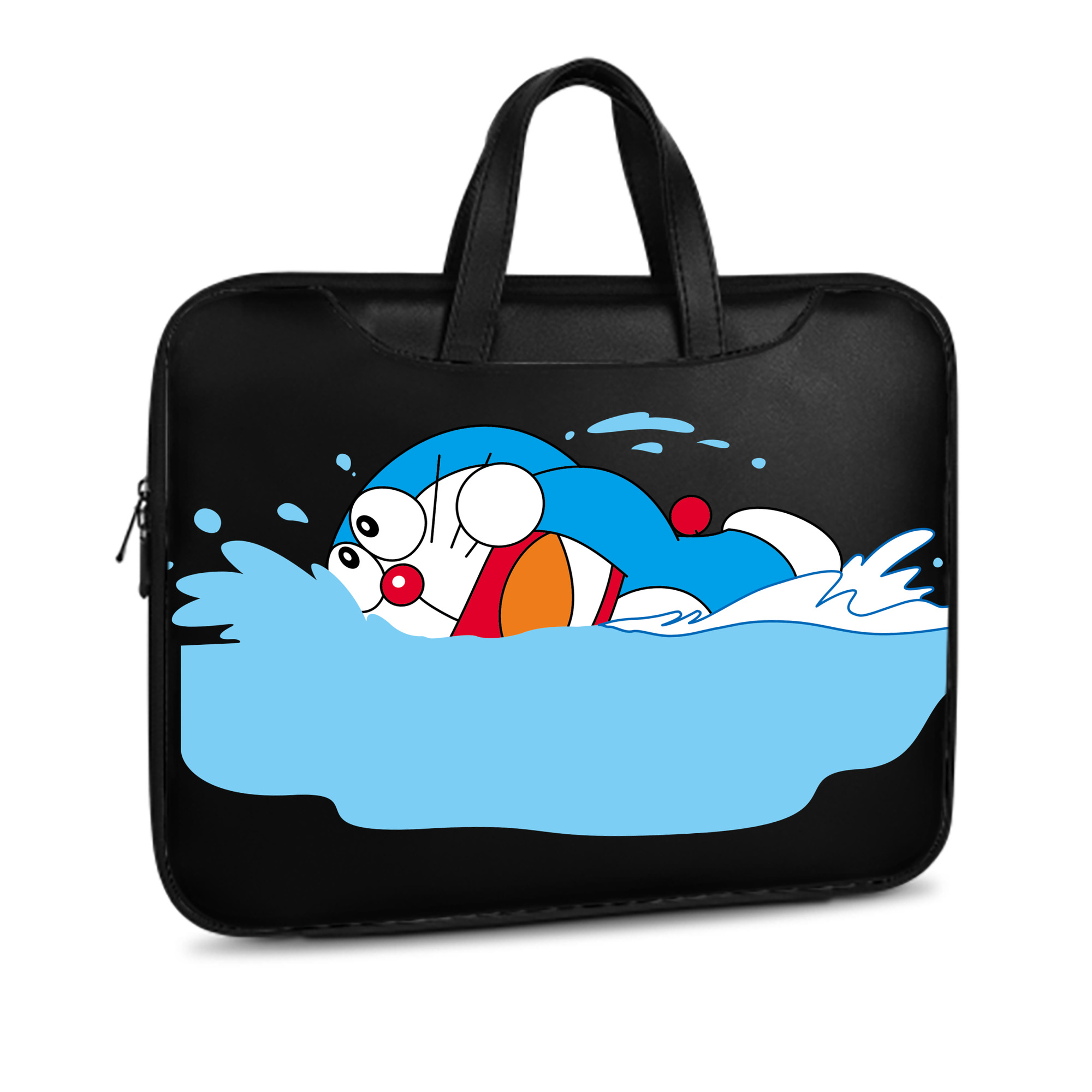 （画像用） ドラえもん Doraemon レザーラップトップバッグ　ノートパソコンケース