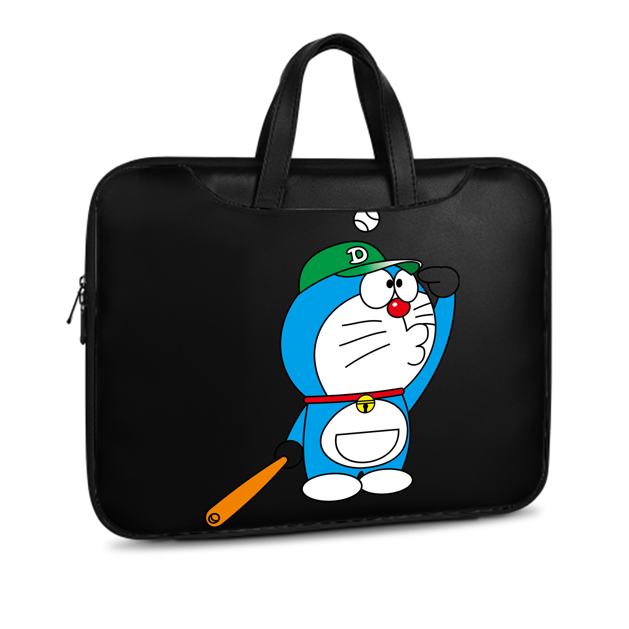 （画像用） ドラえもん Doraemon レザーラップトップバッグ　ノートパソコンケース