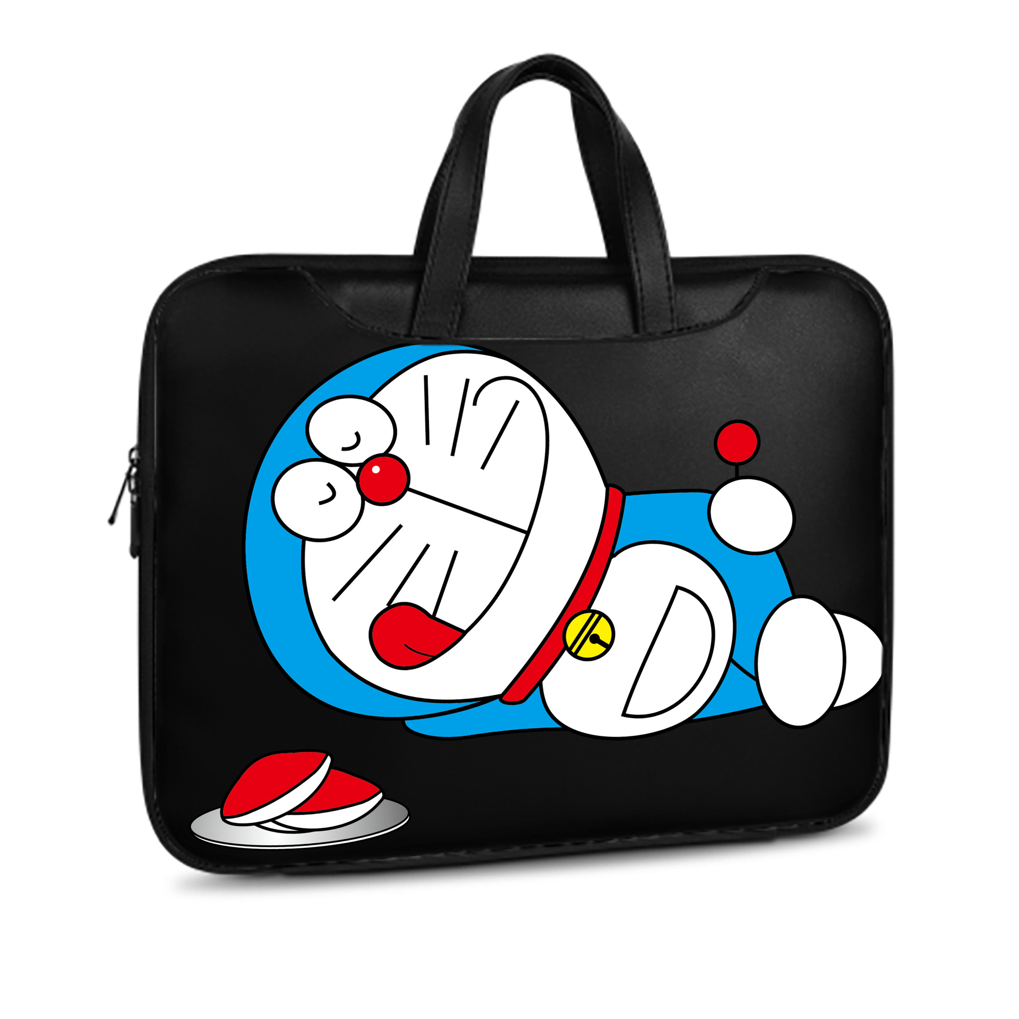 （画像用） ドラえもん Doraemon レザーラップトップバッグ　ノートパソコンケース