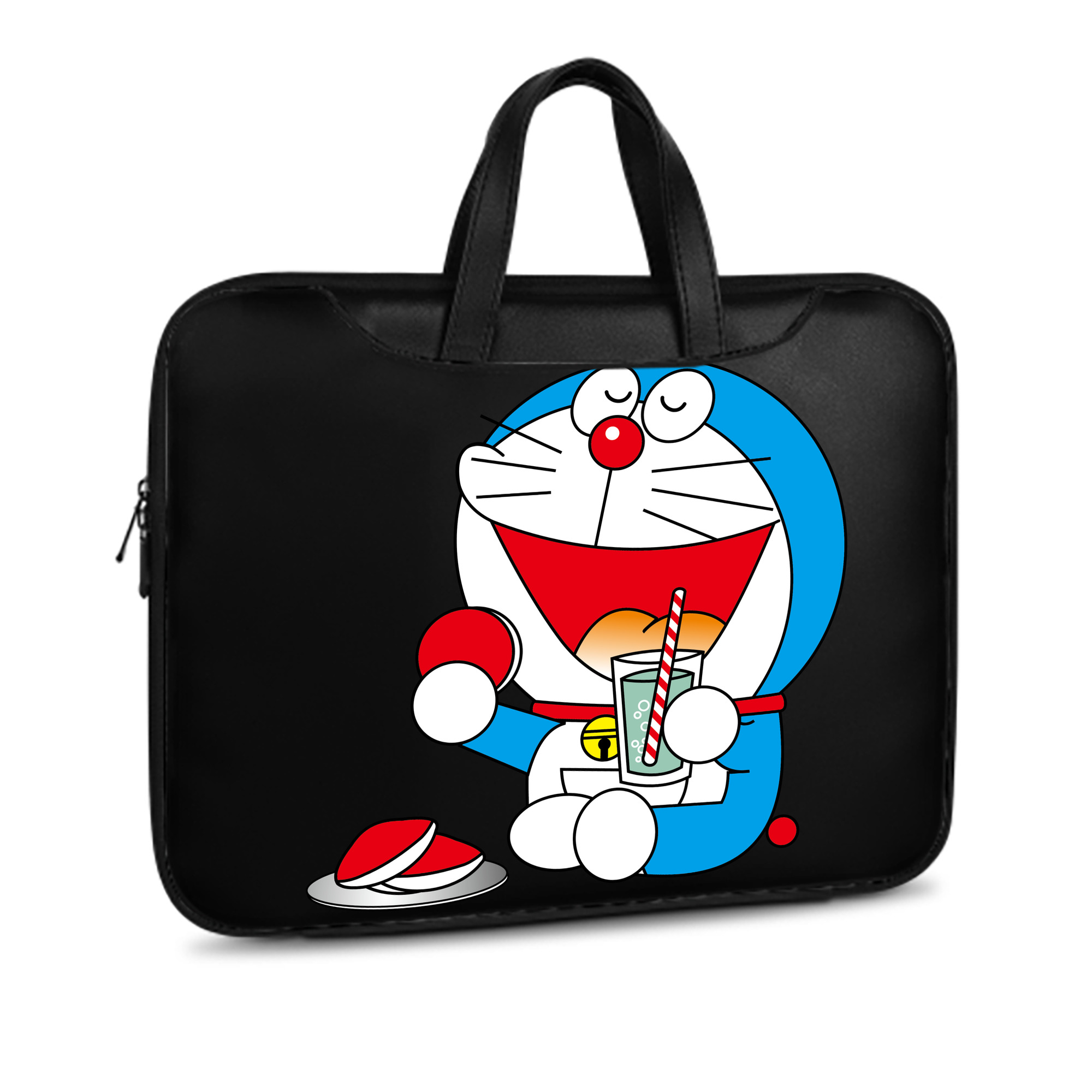 （画像用） ドラえもん Doraemon レザーラップトップバッグ　ノートパソコンケース