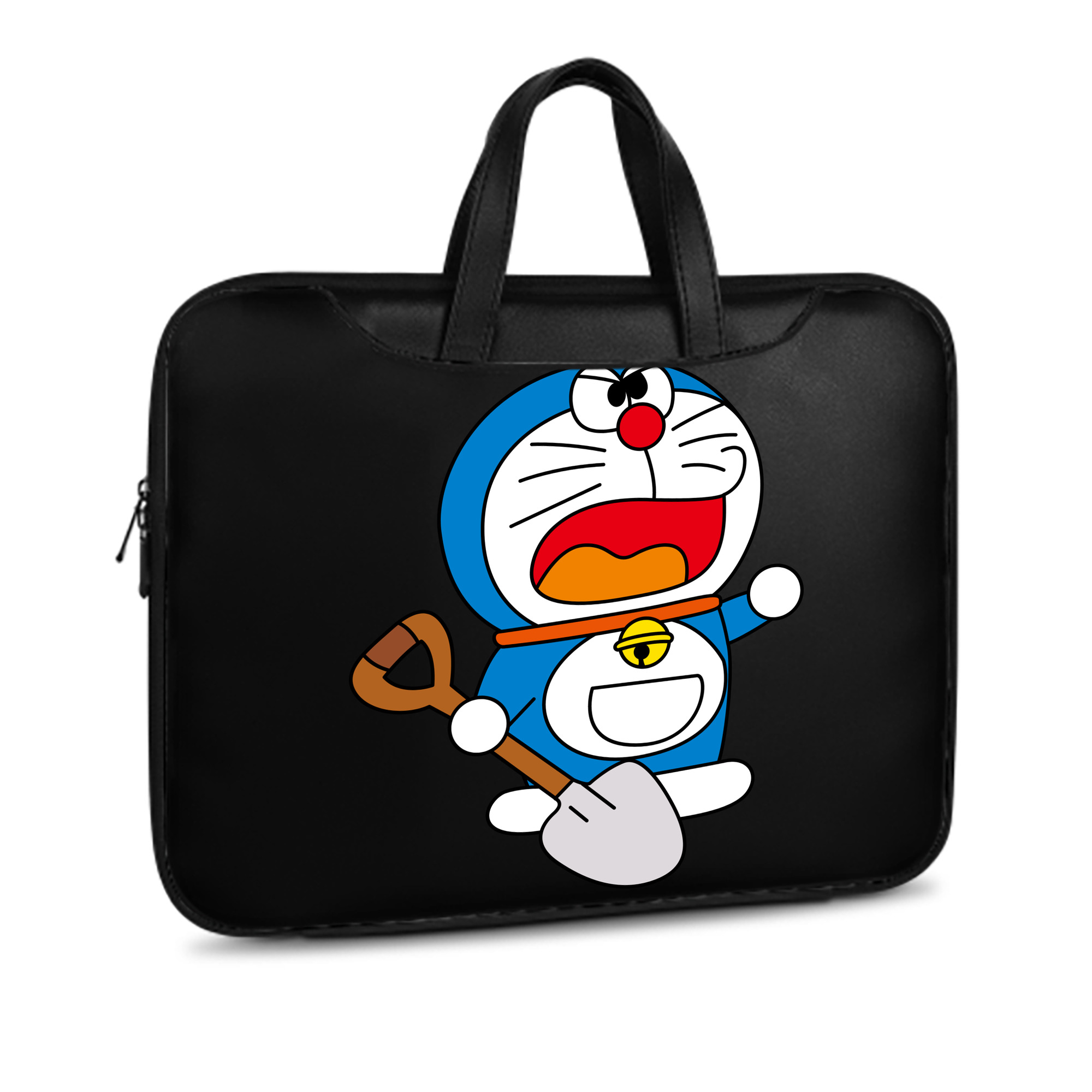 （画像用） ドラえもん Doraemon レザーラップトップバッグ　ノートパソコンケース