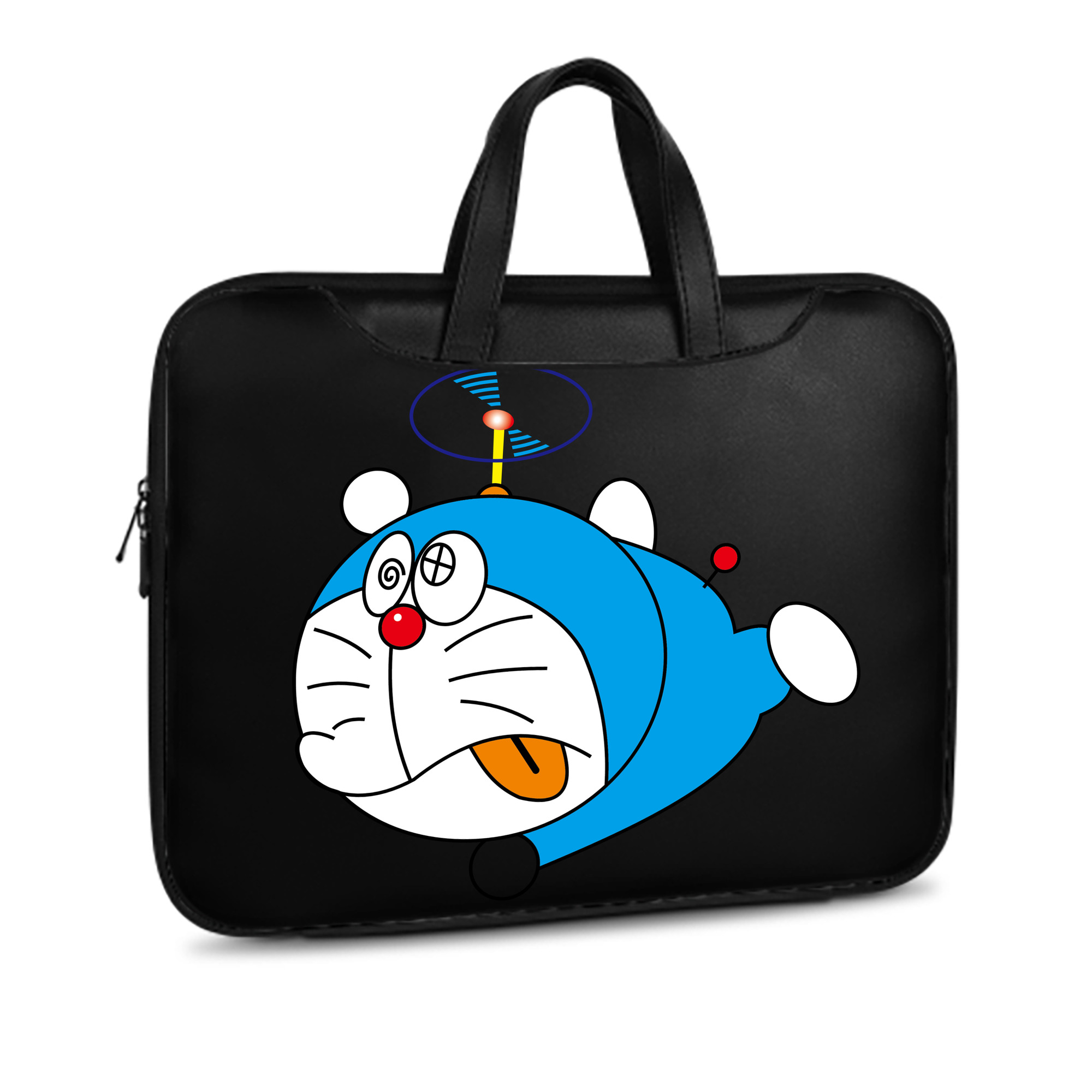 （画像用） ドラえもん Doraemon レザーラップトップバッグ　ノートパソコンケース