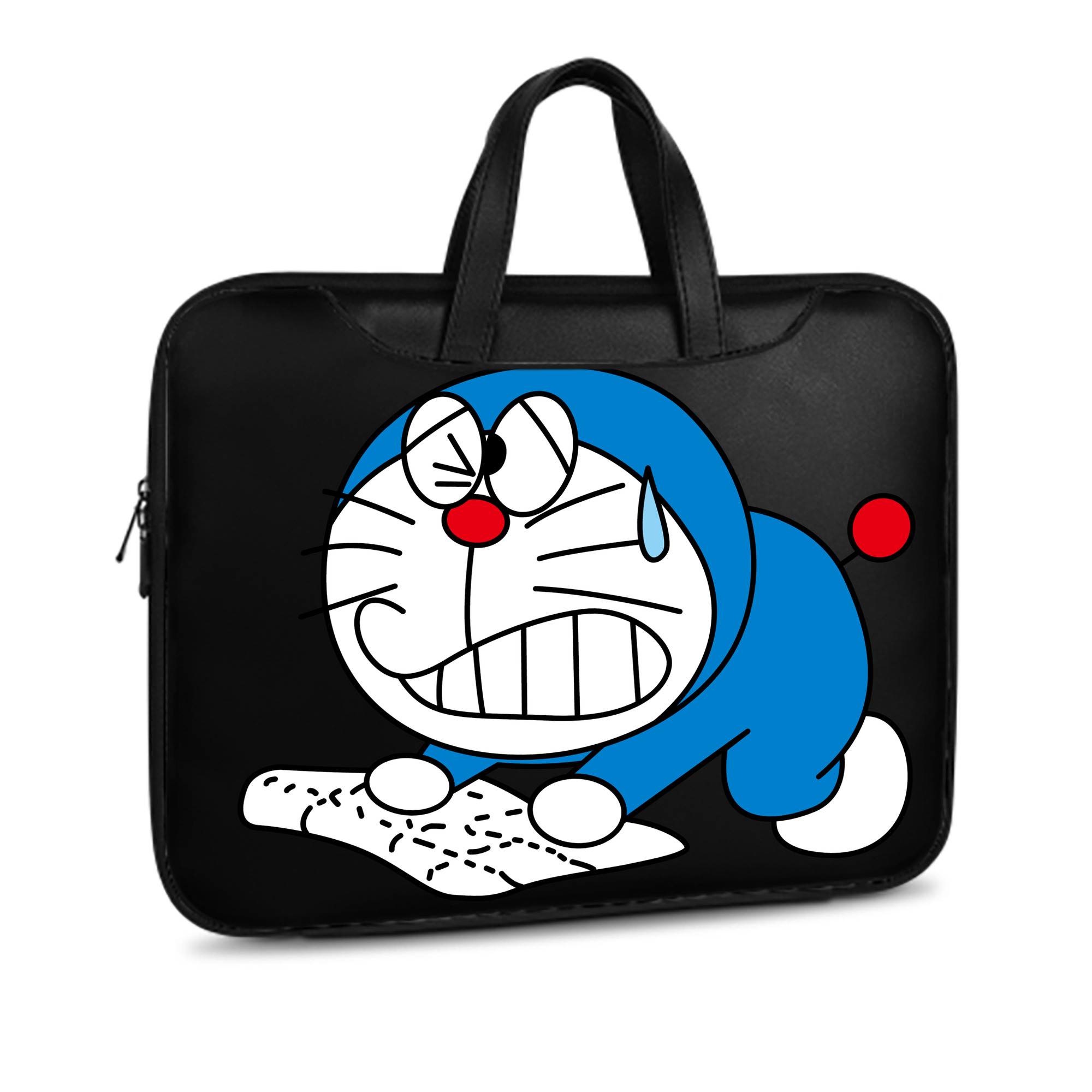 （画像用） ドラえもん Doraemon レザーラップトップバッグ　ノートパソコンケース