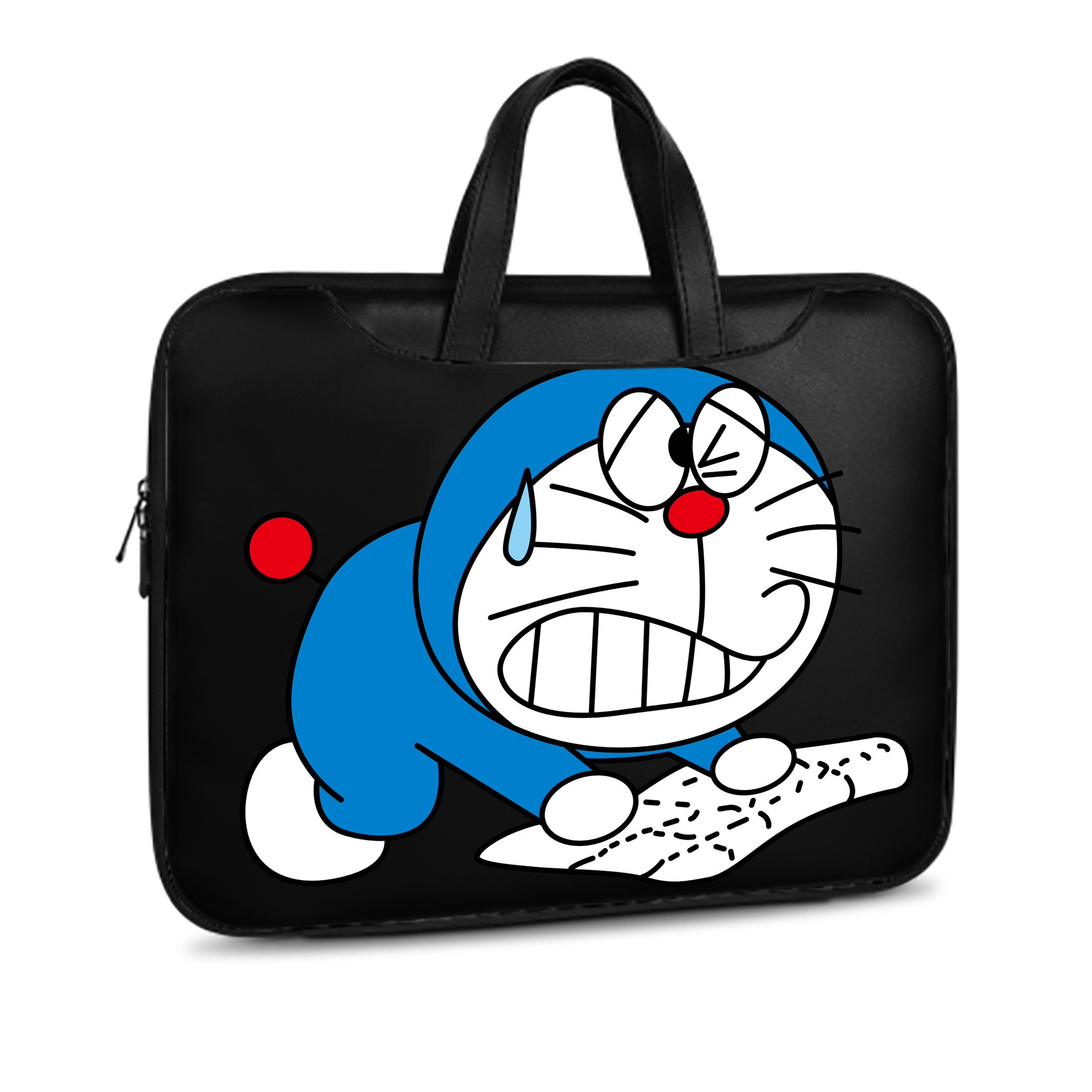 （画像用） ドラえもん Doraemon レザーラップトップバッグ　ノートパソコンケース