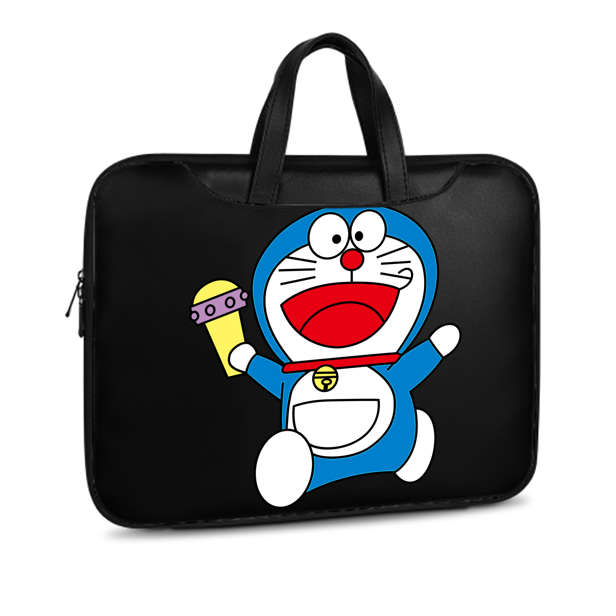 （画像用） ドラえもん Doraemon レザーラップトップバッグ　ノートパソコンケース