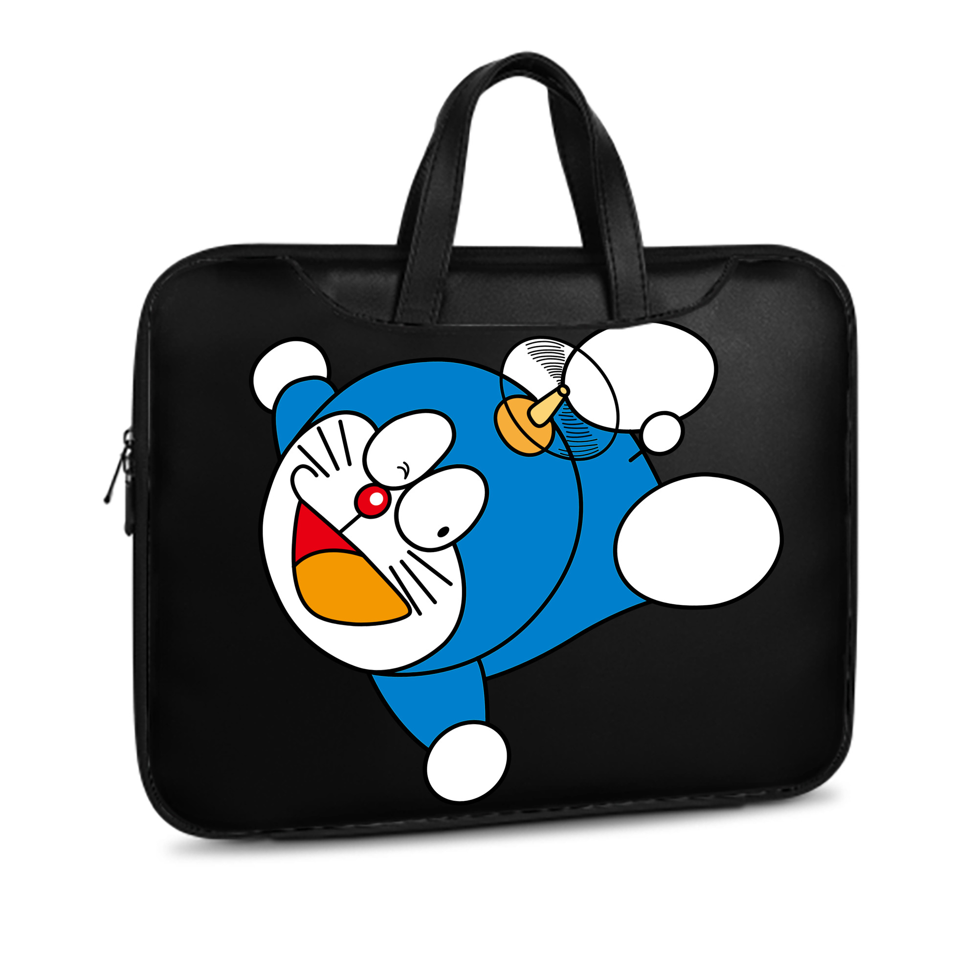（画像用） ドラえもん Doraemon レザーラップトップバッグ　ノートパソコンケース