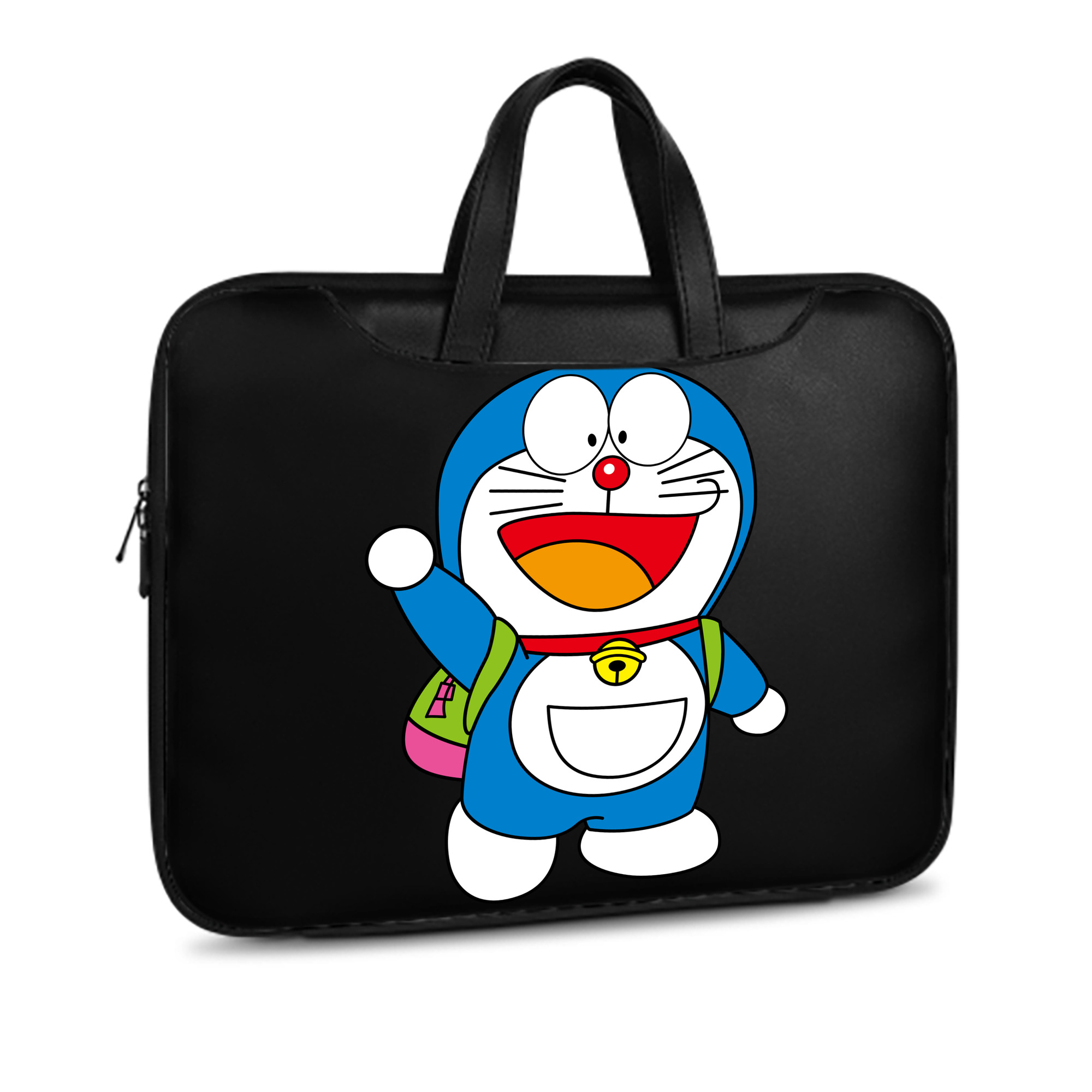 （画像用） ドラえもん Doraemon レザーラップトップバッグ　ノートパソコンケース