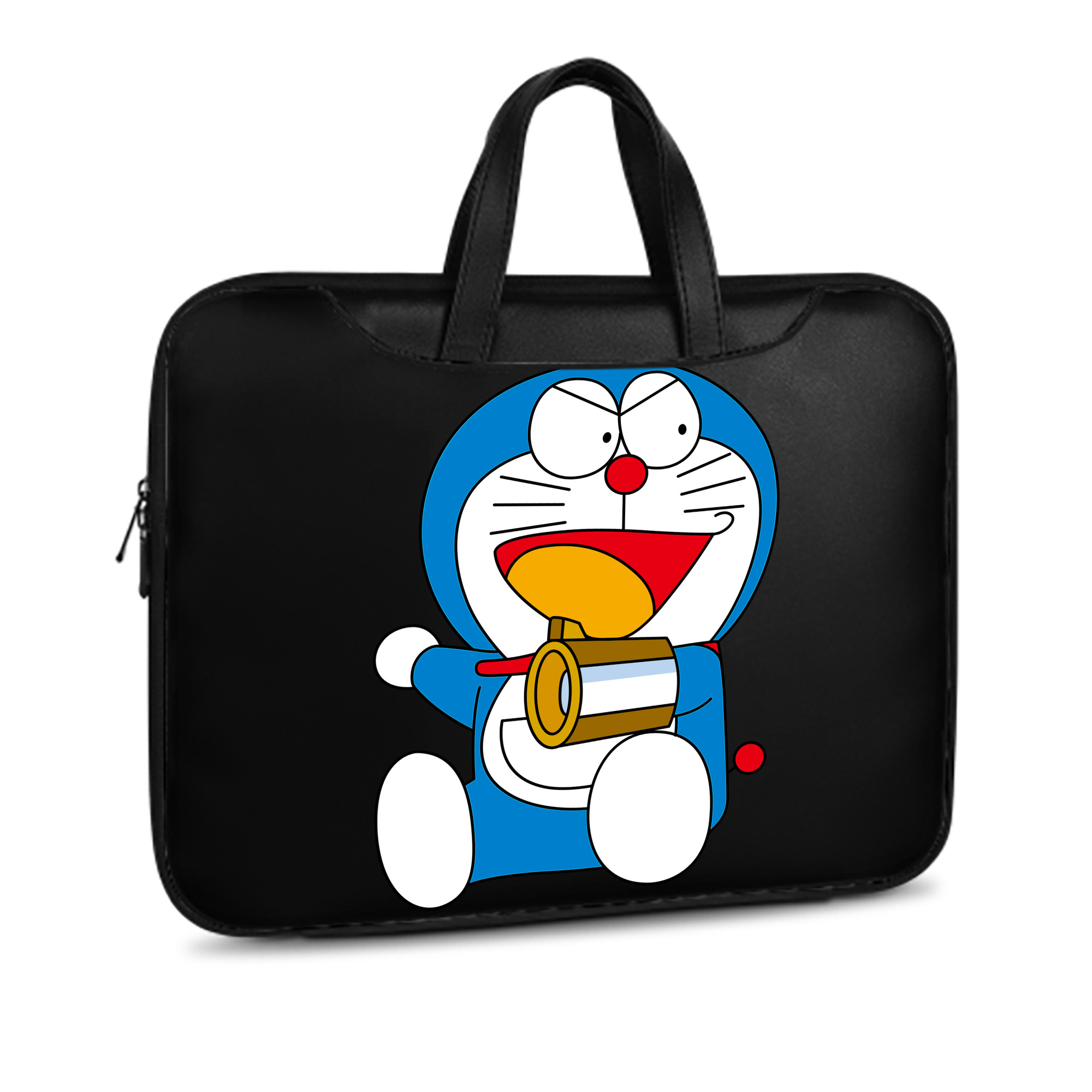 （画像用） ドラえもん Doraemon レザーラップトップバッグ　ノートパソコンケース