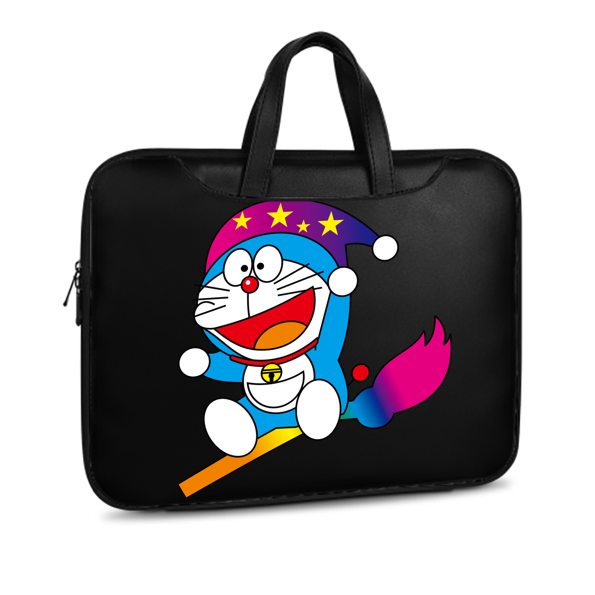 （画像用） ドラえもん Doraemon レザーラップトップバッグ　ノートパソコンケース