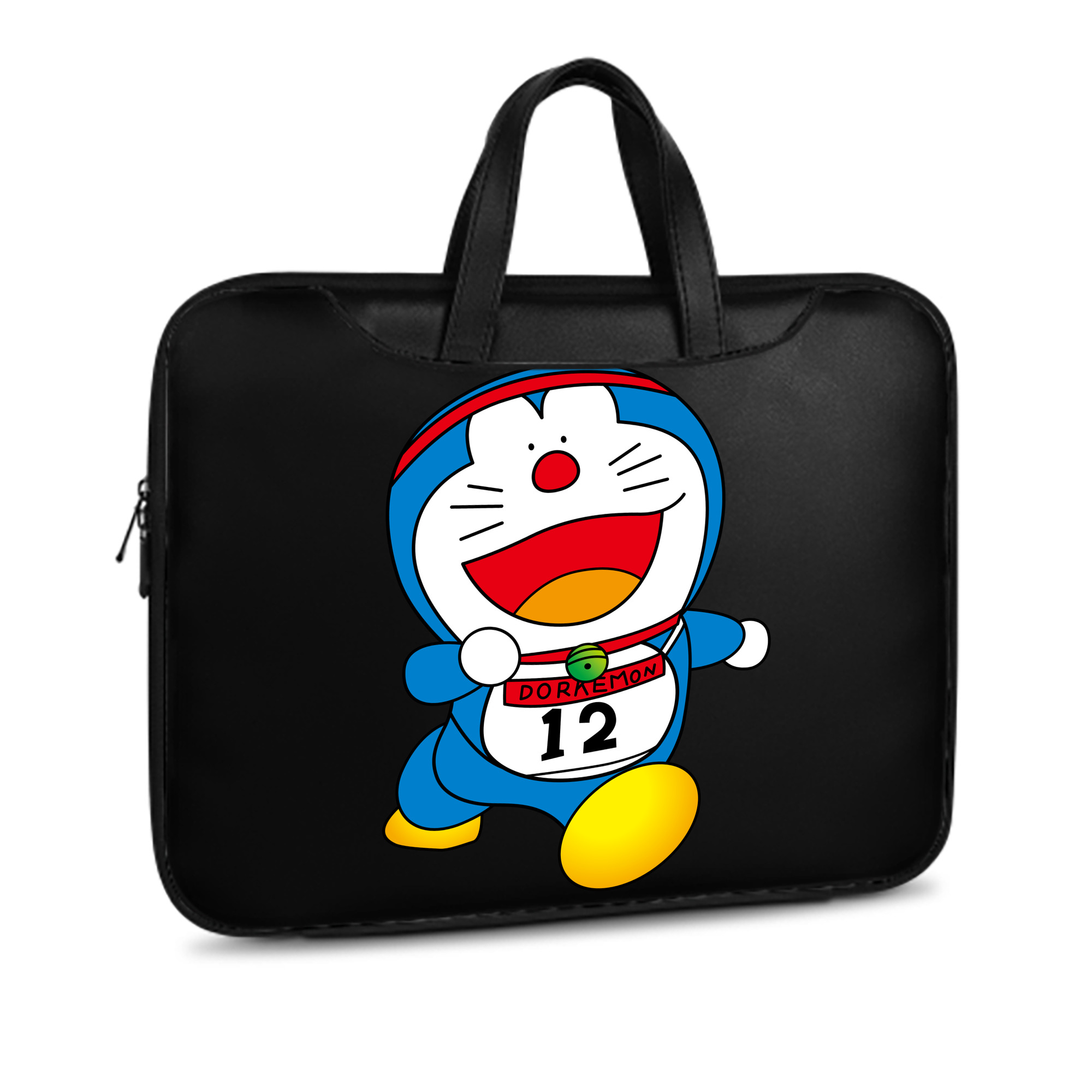 （画像用） ドラえもん Doraemon レザーラップトップバッグ　ノートパソコンケース