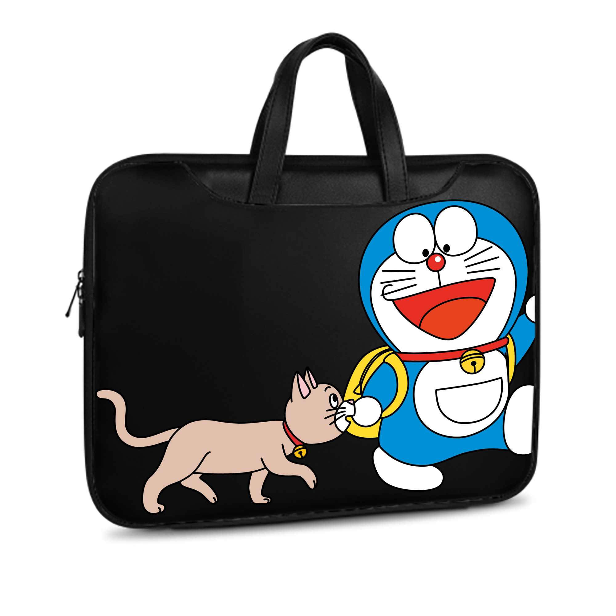 （画像用） ドラえもん Doraemon レザーラップトップバッグ　ノートパソコンケース