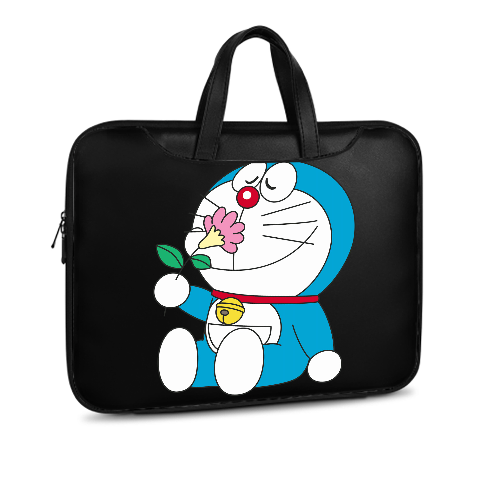 （画像用） ドラえもん Doraemon レザーラップトップバッグ　ノートパソコンケース