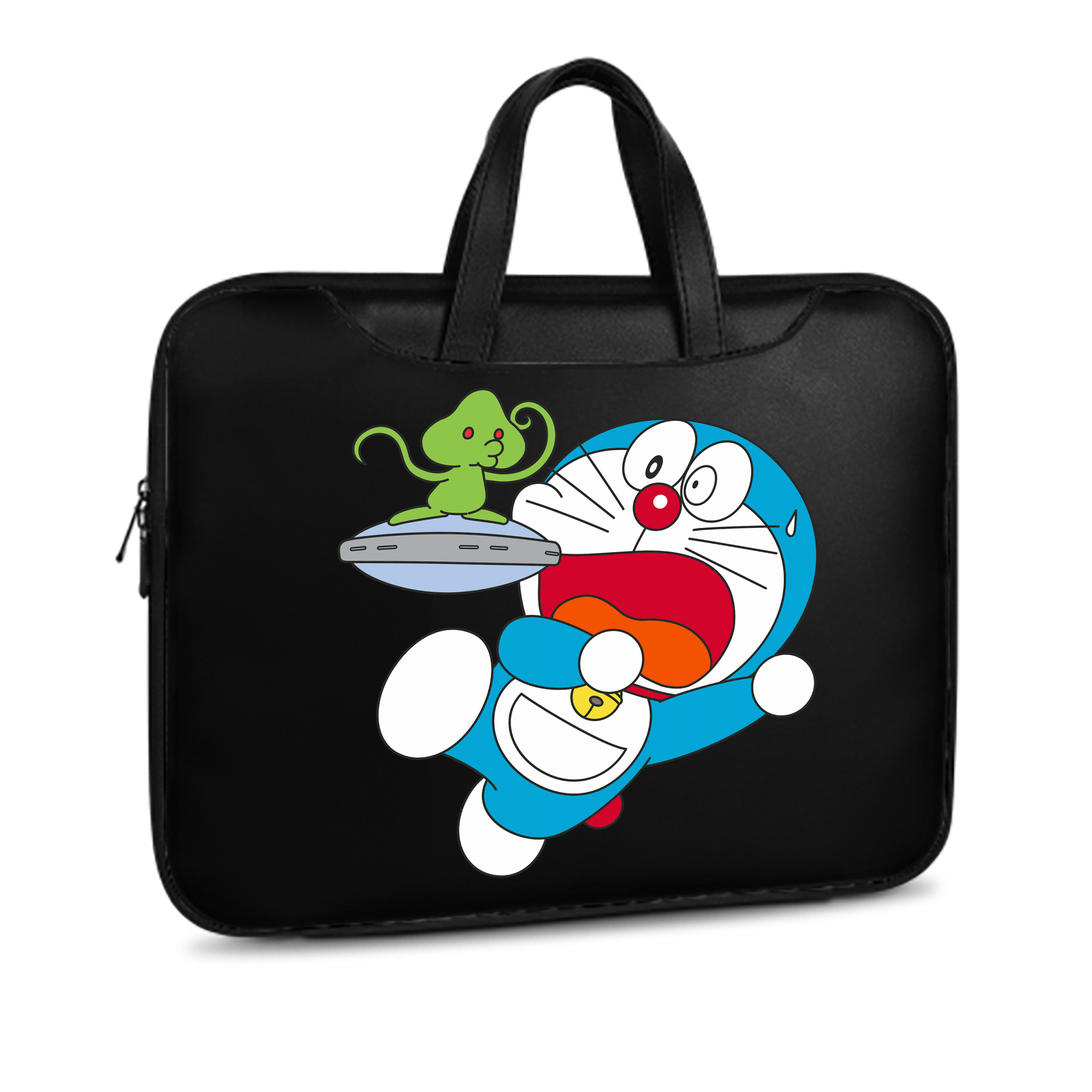 （画像用） ドラえもん Doraemon レザーラップトップバッグ　ノートパソコンケース