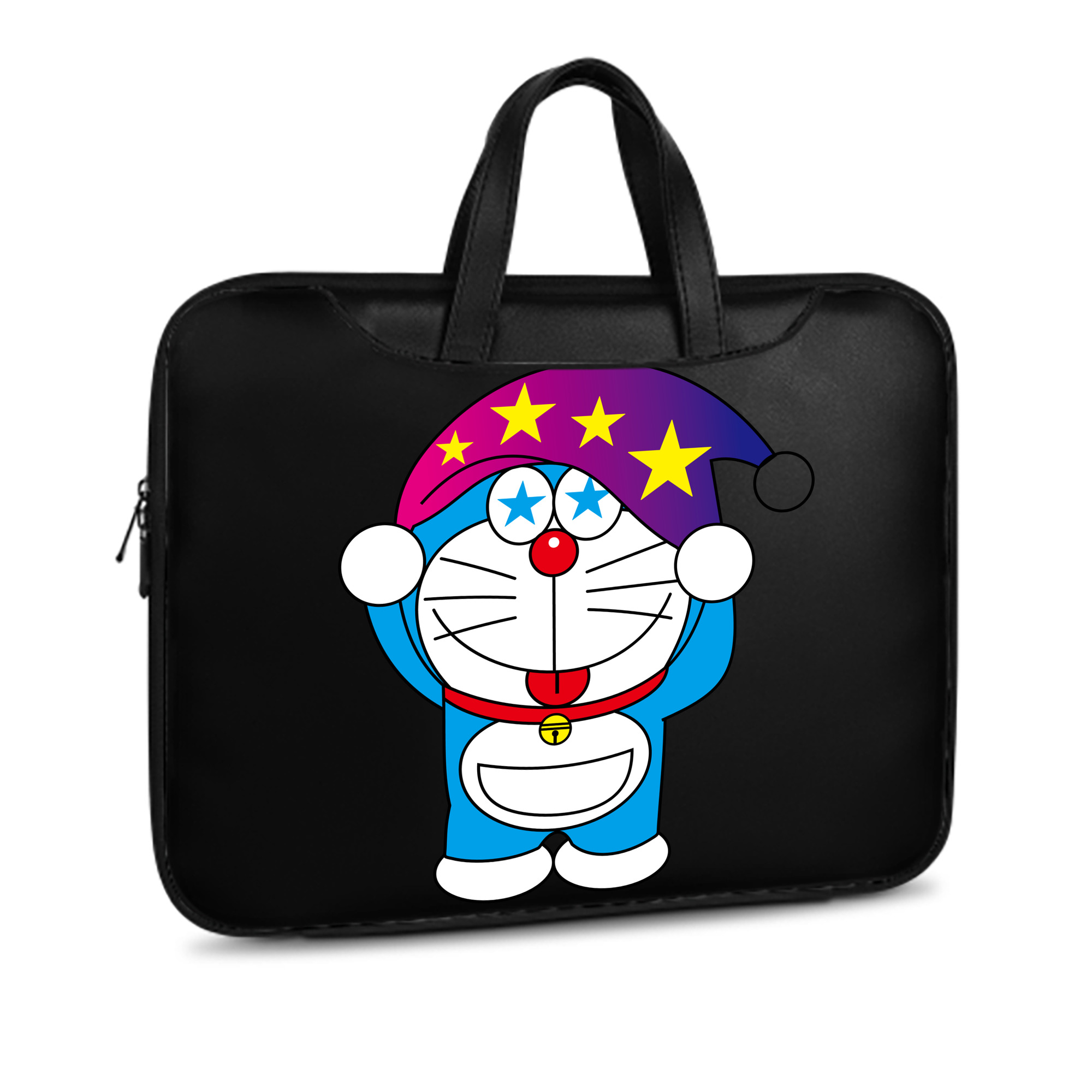 （画像用） ドラえもん Doraemon レザーラップトップバッグ　ノートパソコンケース