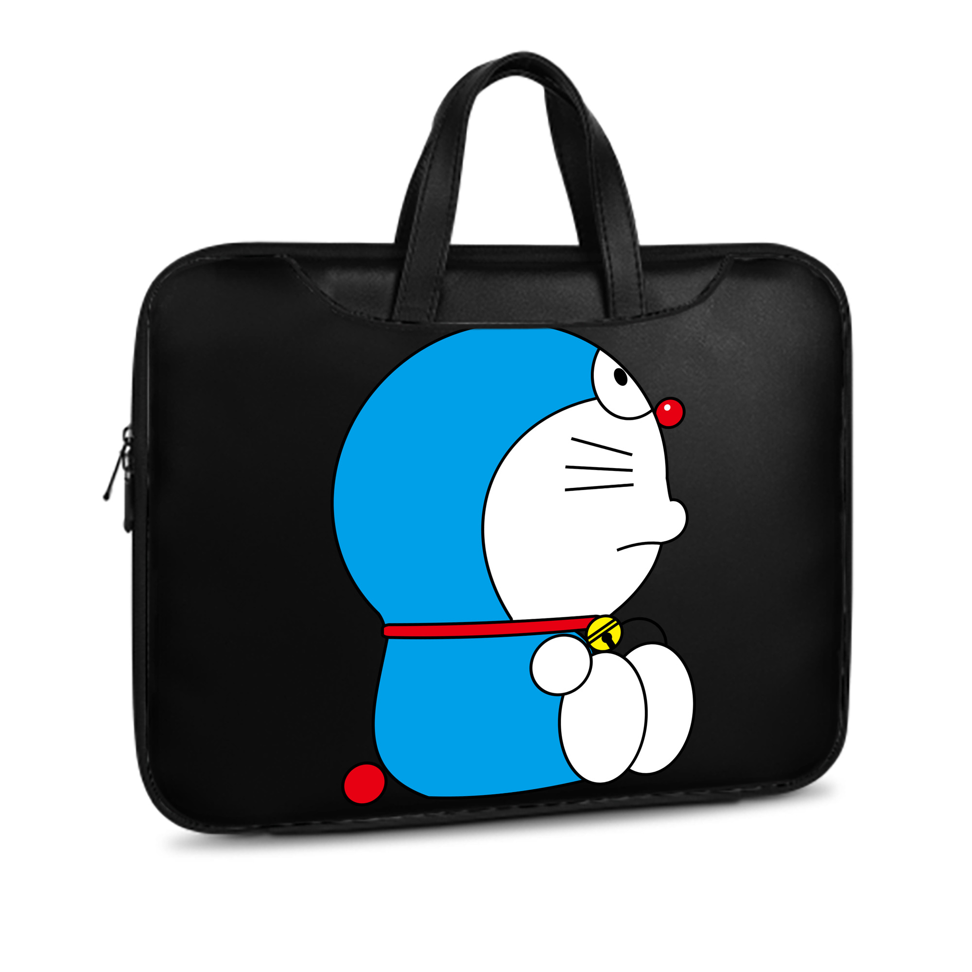 （画像用） ドラえもん Doraemon レザーラップトップバッグ　ノートパソコンケース
