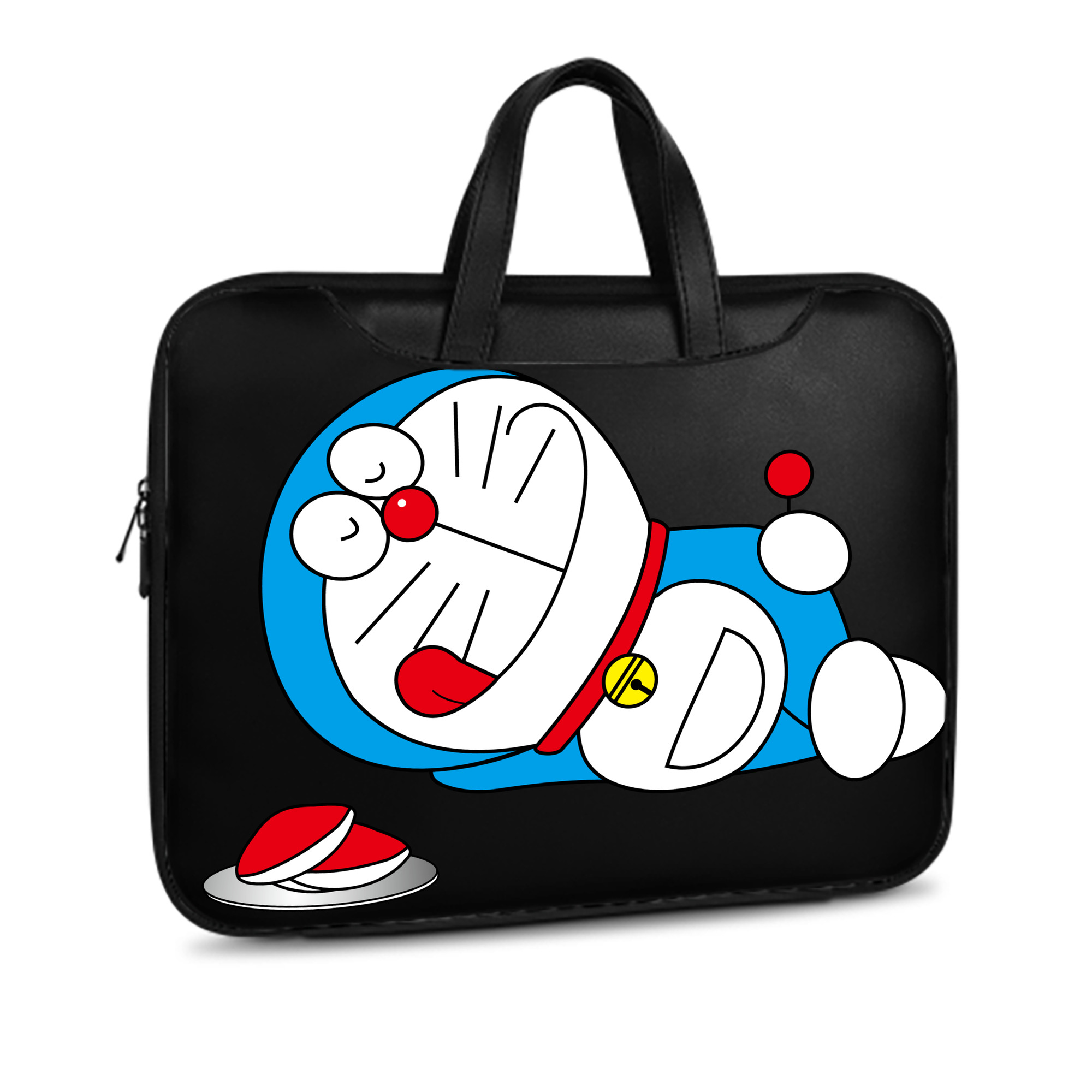 （画像用） ドラえもん Doraemon レザーラップトップバッグ　ノートパソコンケース