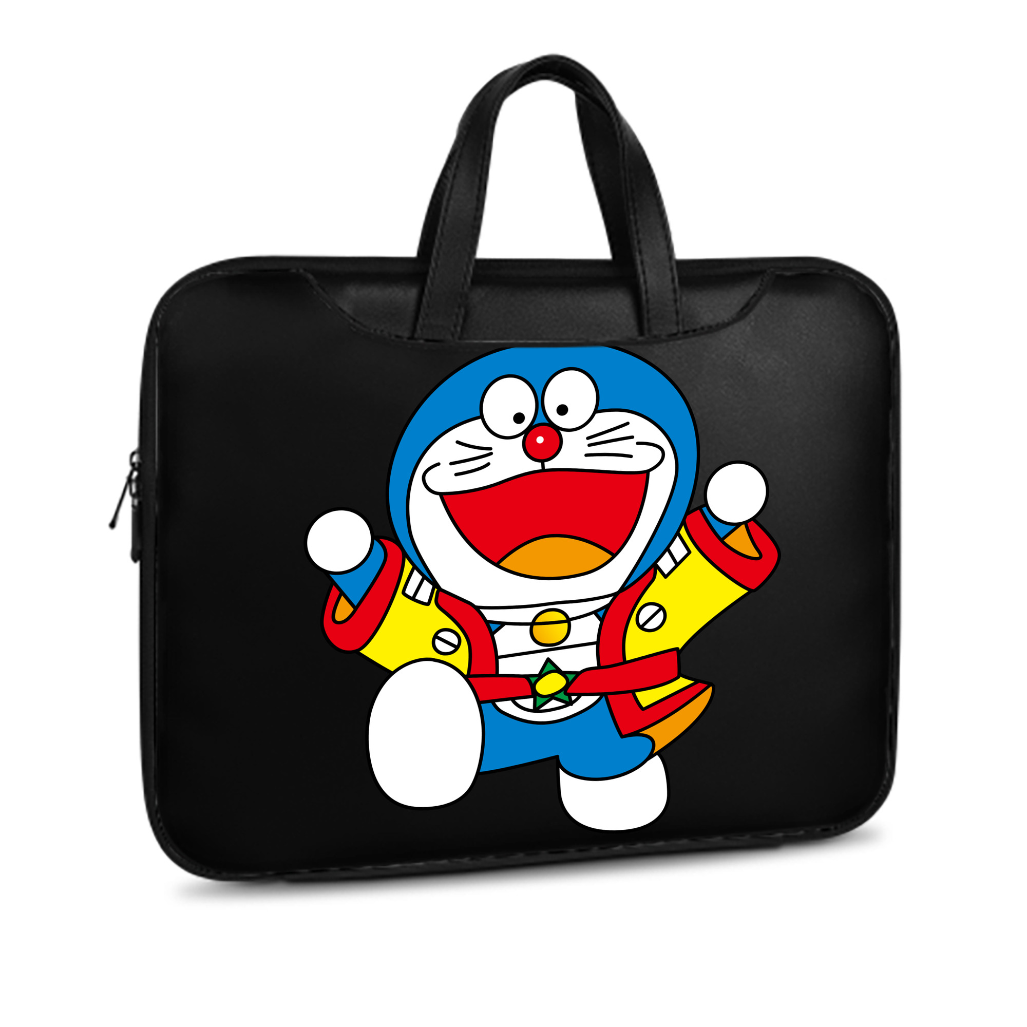 （画像用） ドラえもん Doraemon レザーラップトップバッグ　ノートパソコンケース