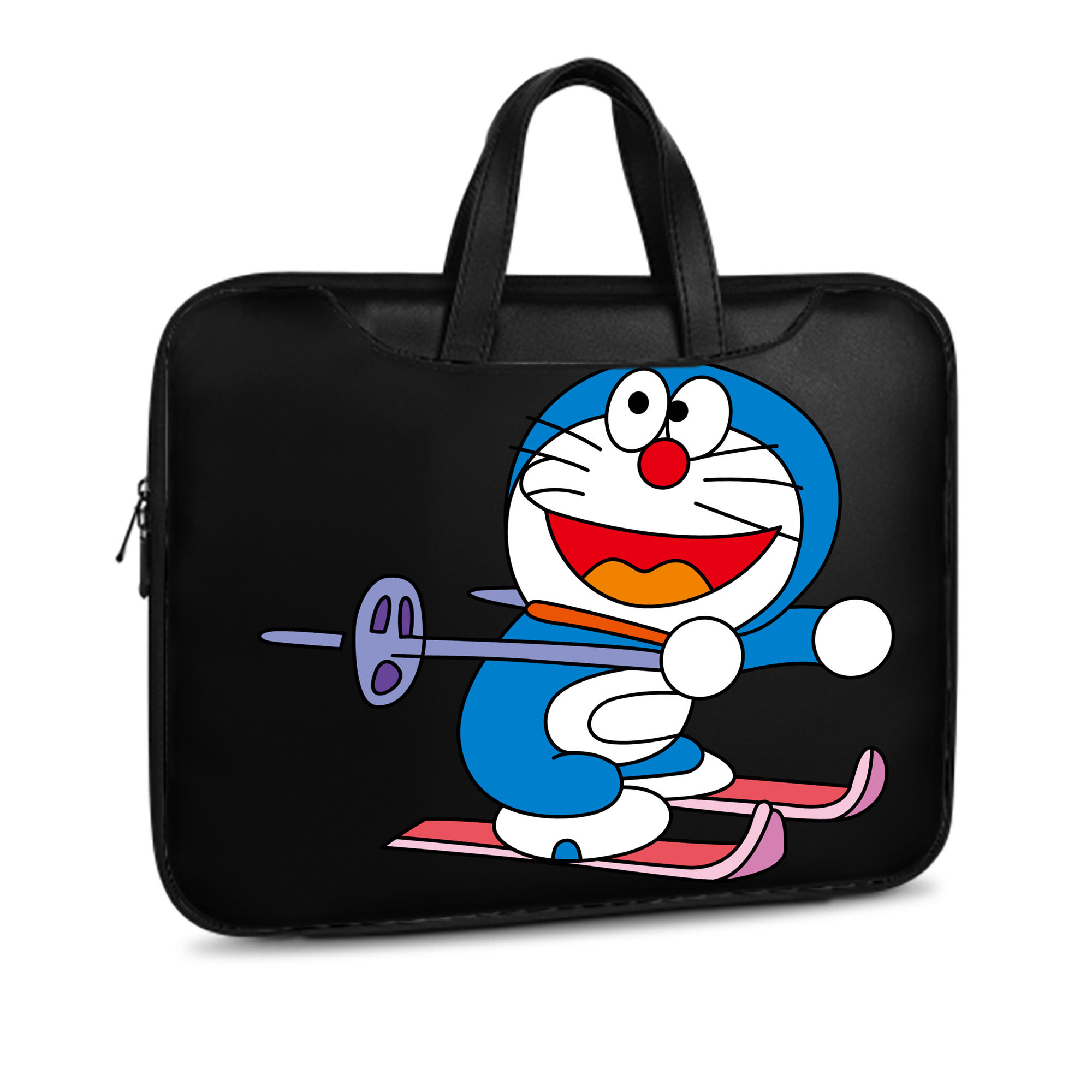 （画像用） ドラえもん Doraemon レザーラップトップバッグ　ノートパソコンケース