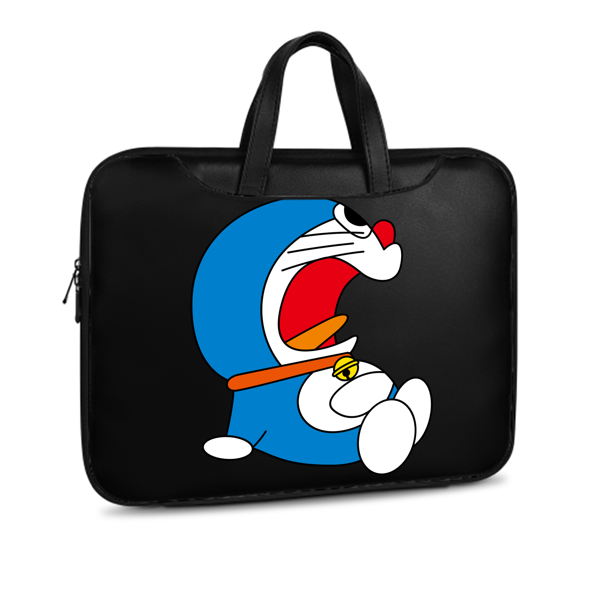 （画像用） ドラえもん Doraemon レザーラップトップバッグ　ノートパソコンケース