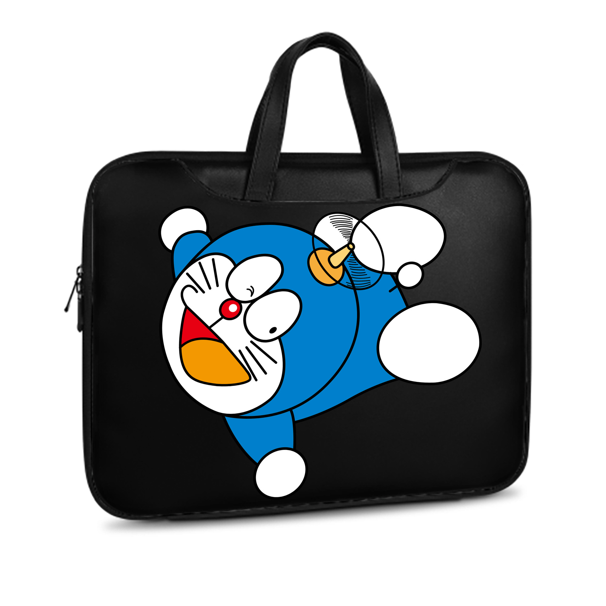 （画像用） ドラえもん Doraemon レザーラップトップバッグ　ノートパソコンケース